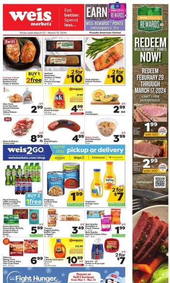 Weis Flyer - 03/07/2024 - 03/13/2024.