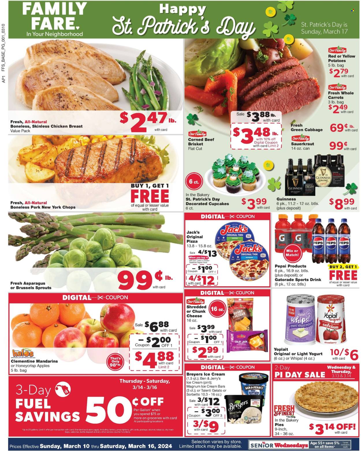 Family Fare ad - 03/10/2024 - 03/16/2024. Page 1