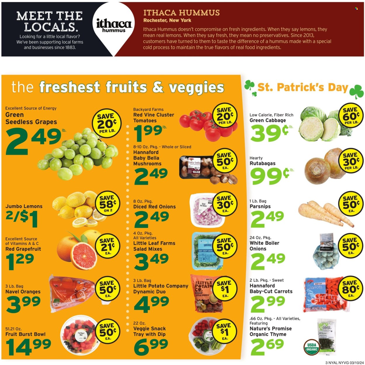 Hannaford ad - 03/10/2024 - 03/16/2024. Page 3