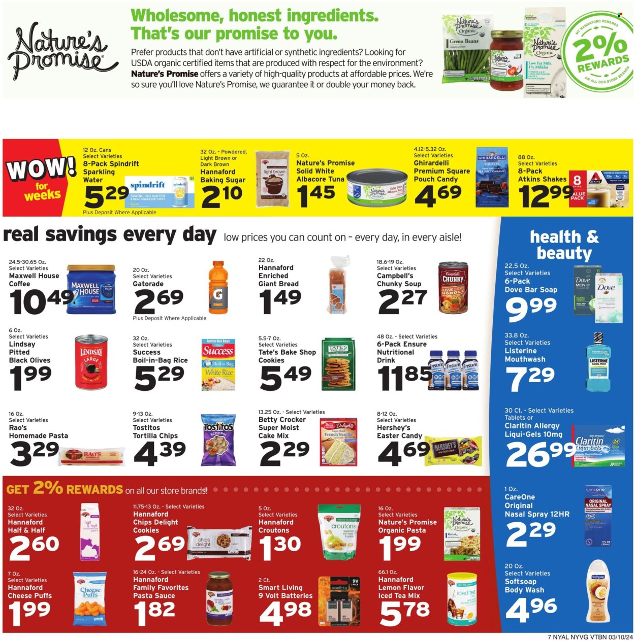 Hannaford ad - 03/10/2024 - 03/16/2024. Page 7