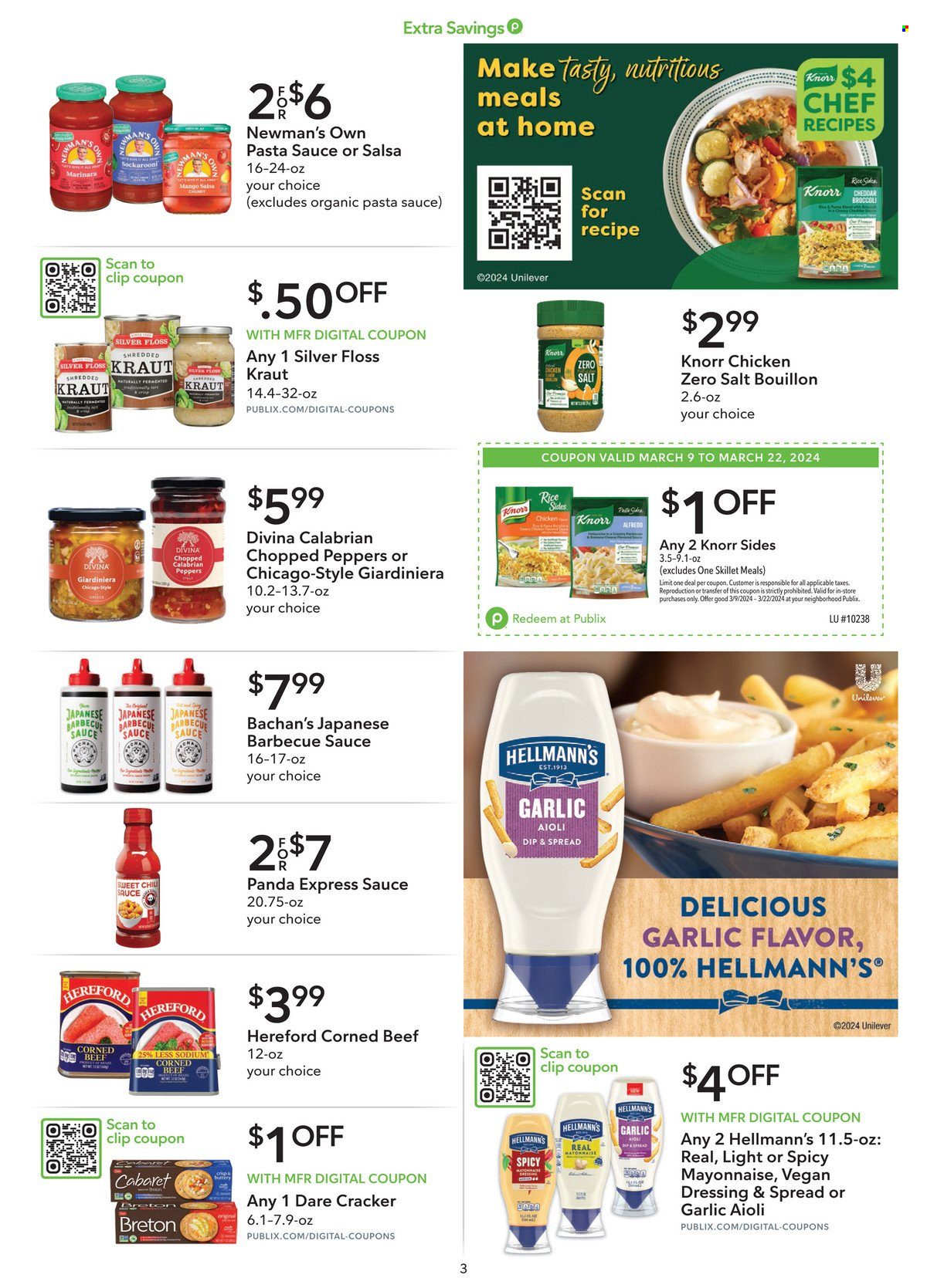 Publix ad - 03/09/2024 - 03/22/2024. Page 3