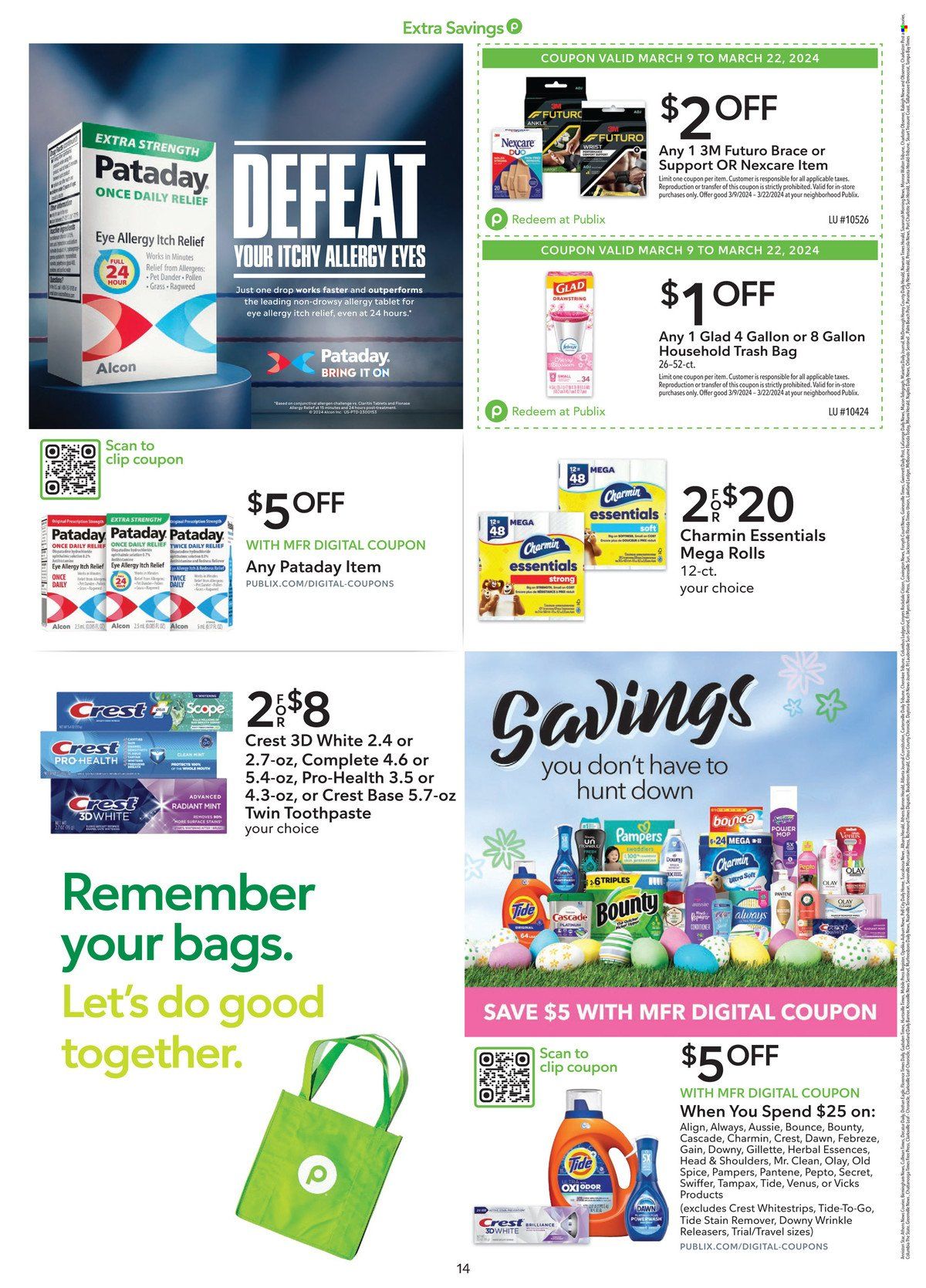 Publix ad - 03/09/2024 - 03/22/2024. Page 14