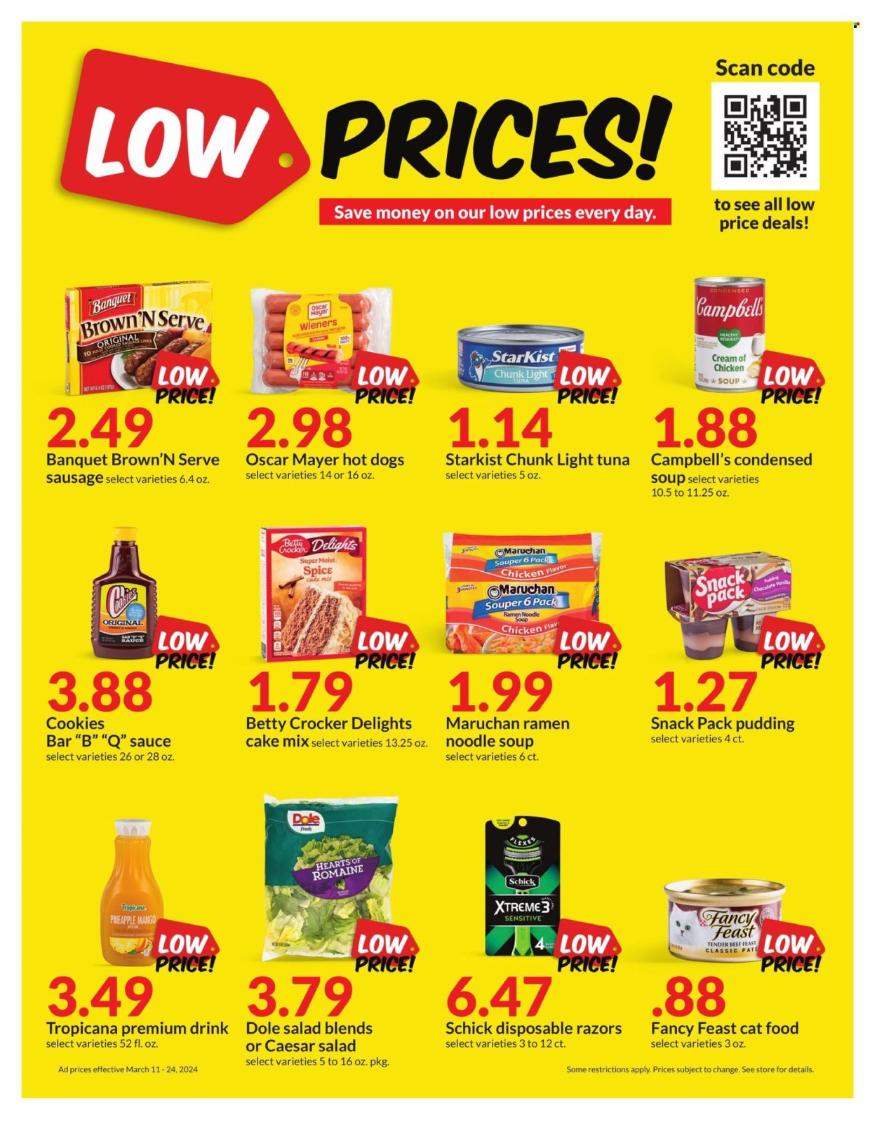 Hy-Vee ad - 03/11/2024 - 03/24/2024. Page 1