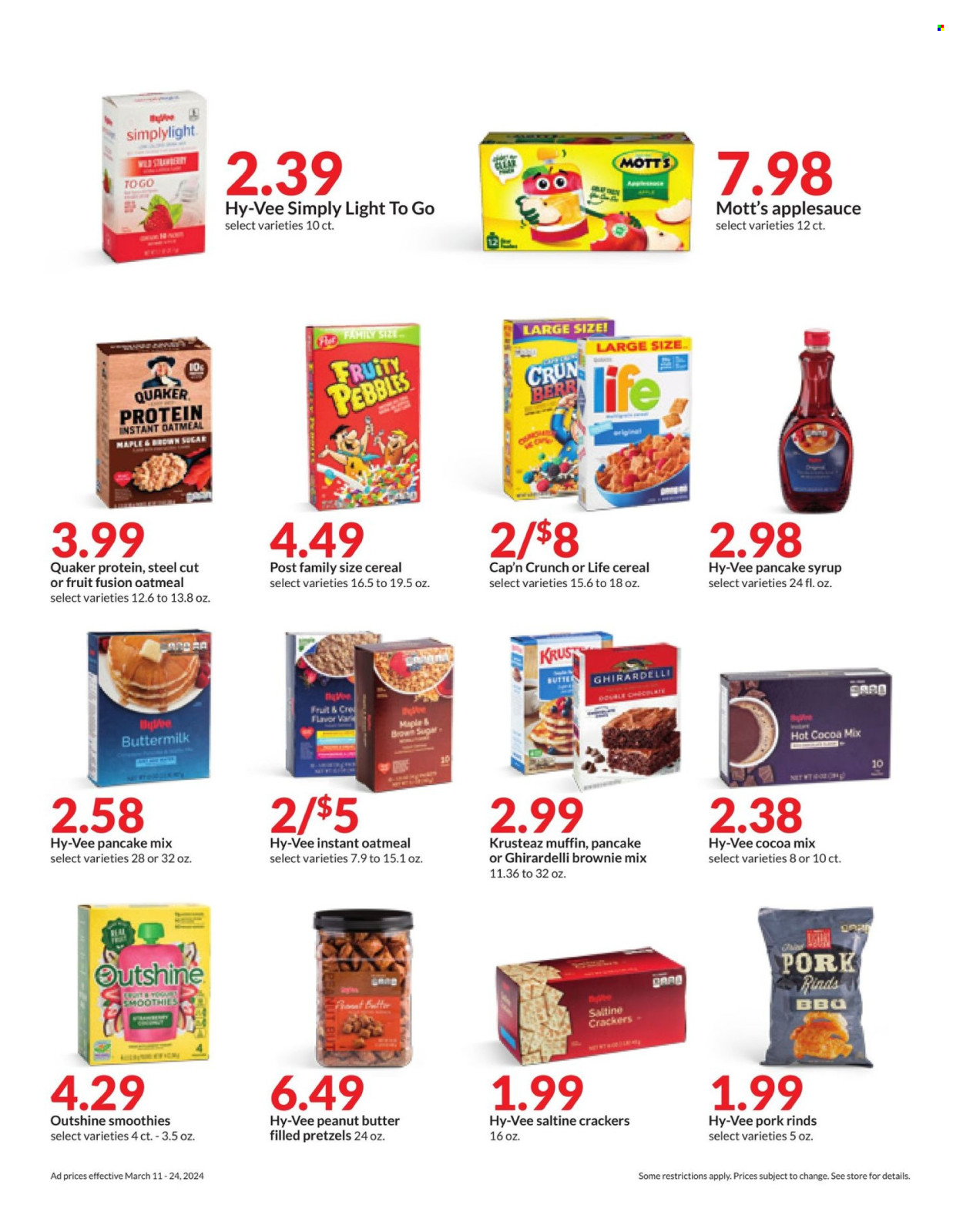 Hy-Vee ad - 03/11/2024 - 03/24/2024. Page 25