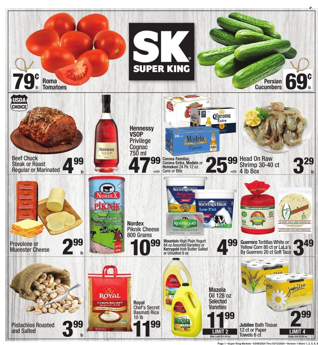 Super King Markets ad - 03/06/2024 - 03/12/2024. Page 1