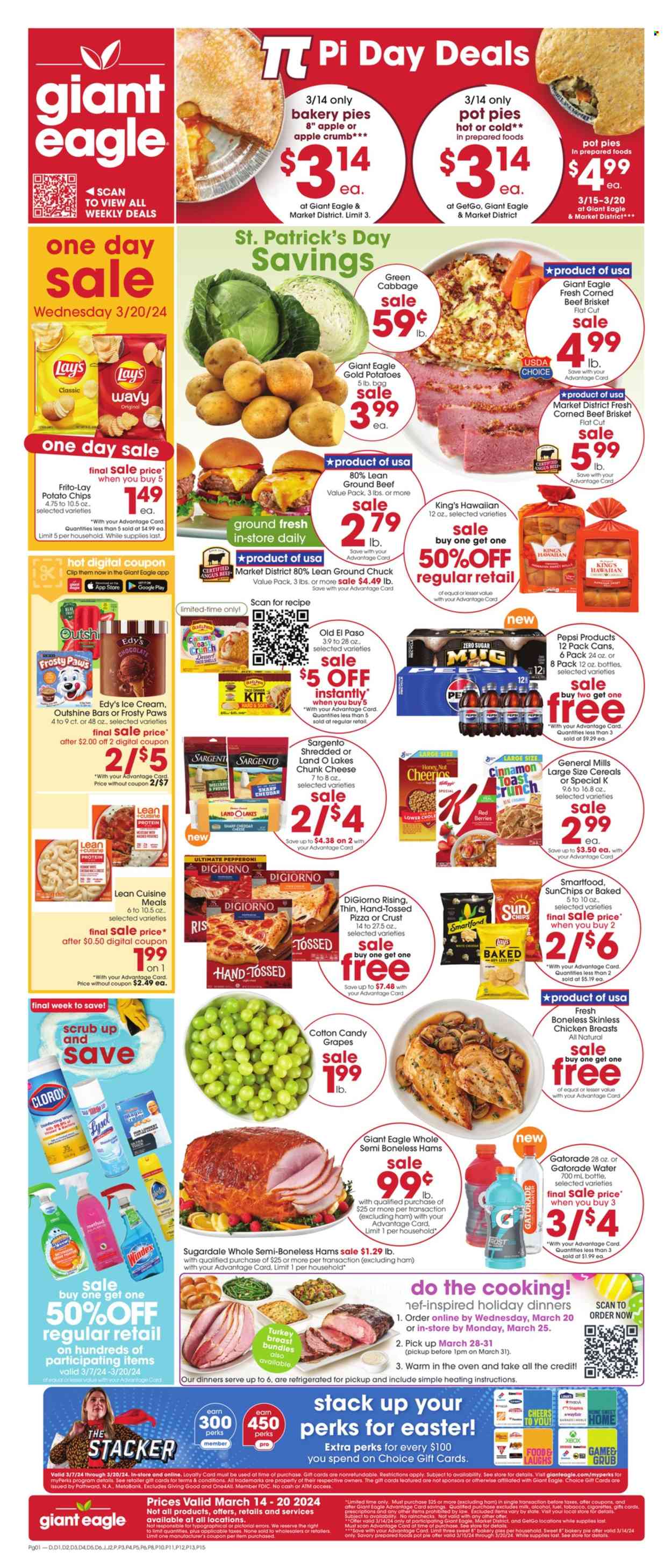 Giant Eagle ad - 03/14/2024 - 03/20/2024. Page 1