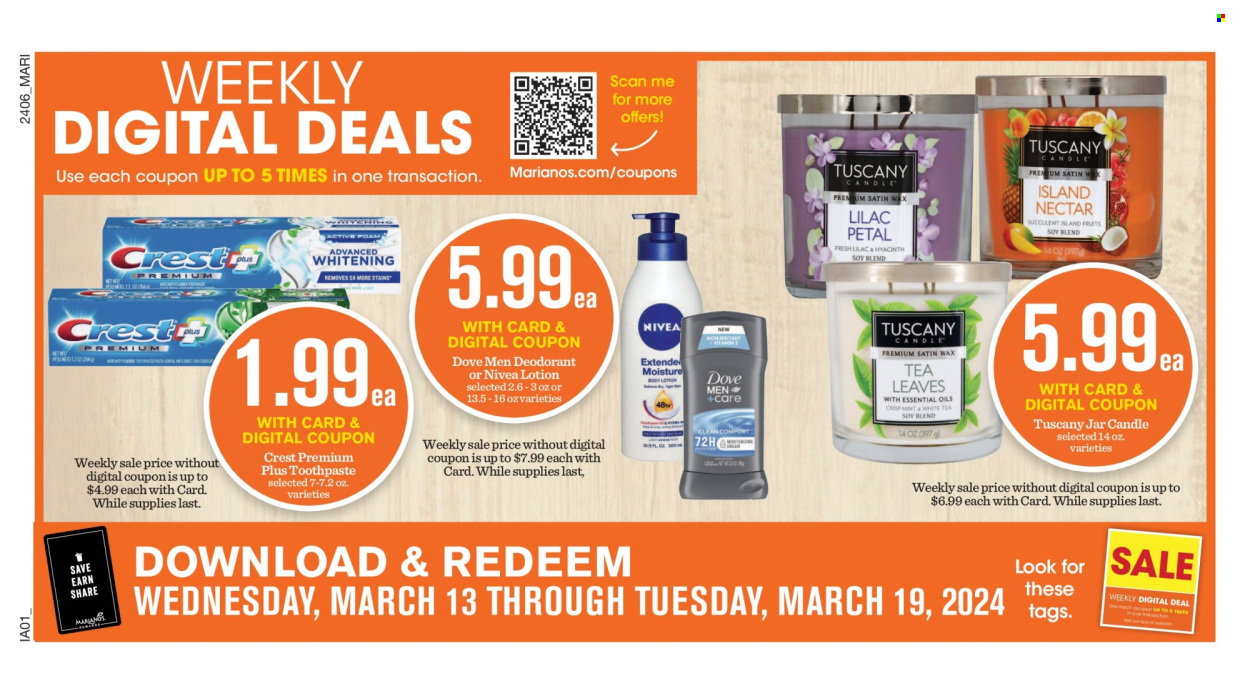 Mariano’s ad - 03/13/2024 - 03/19/2024. Page 3