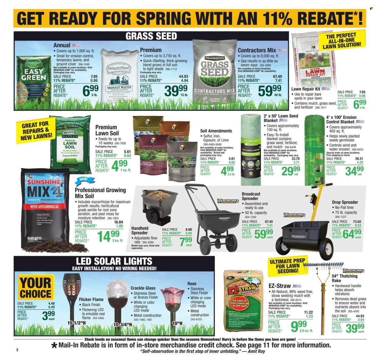 Menards ad - 03/14/2024 - 03/24/2024. Page 2