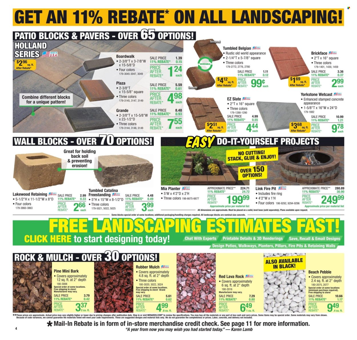 Menards ad - 03/14/2024 - 03/24/2024. Page 6