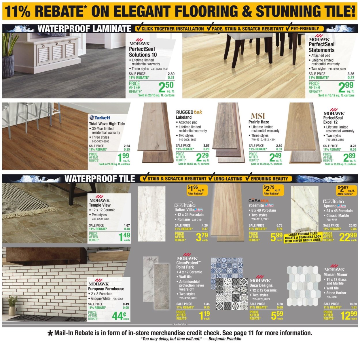 Menards ad - 03/14/2024 - 03/24/2024. Page 15
