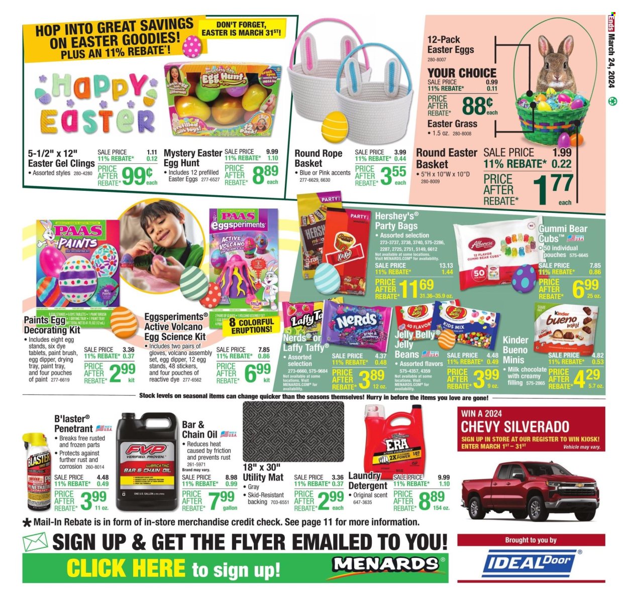 Menards ad - 03/14/2024 - 03/24/2024. Page 24