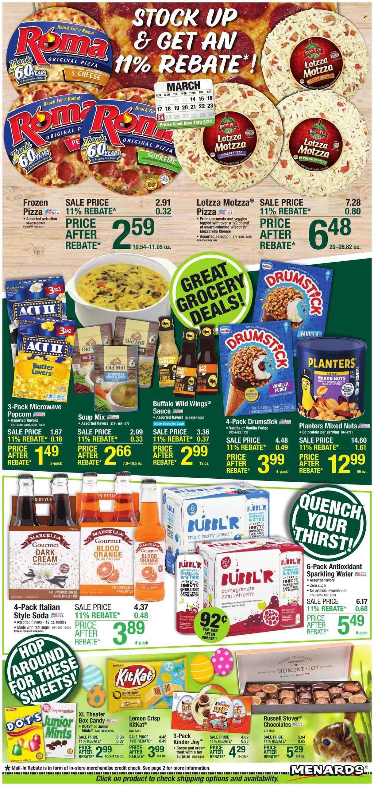 Menards ad - 03/14/2024 - 03/24/2024. Page 1