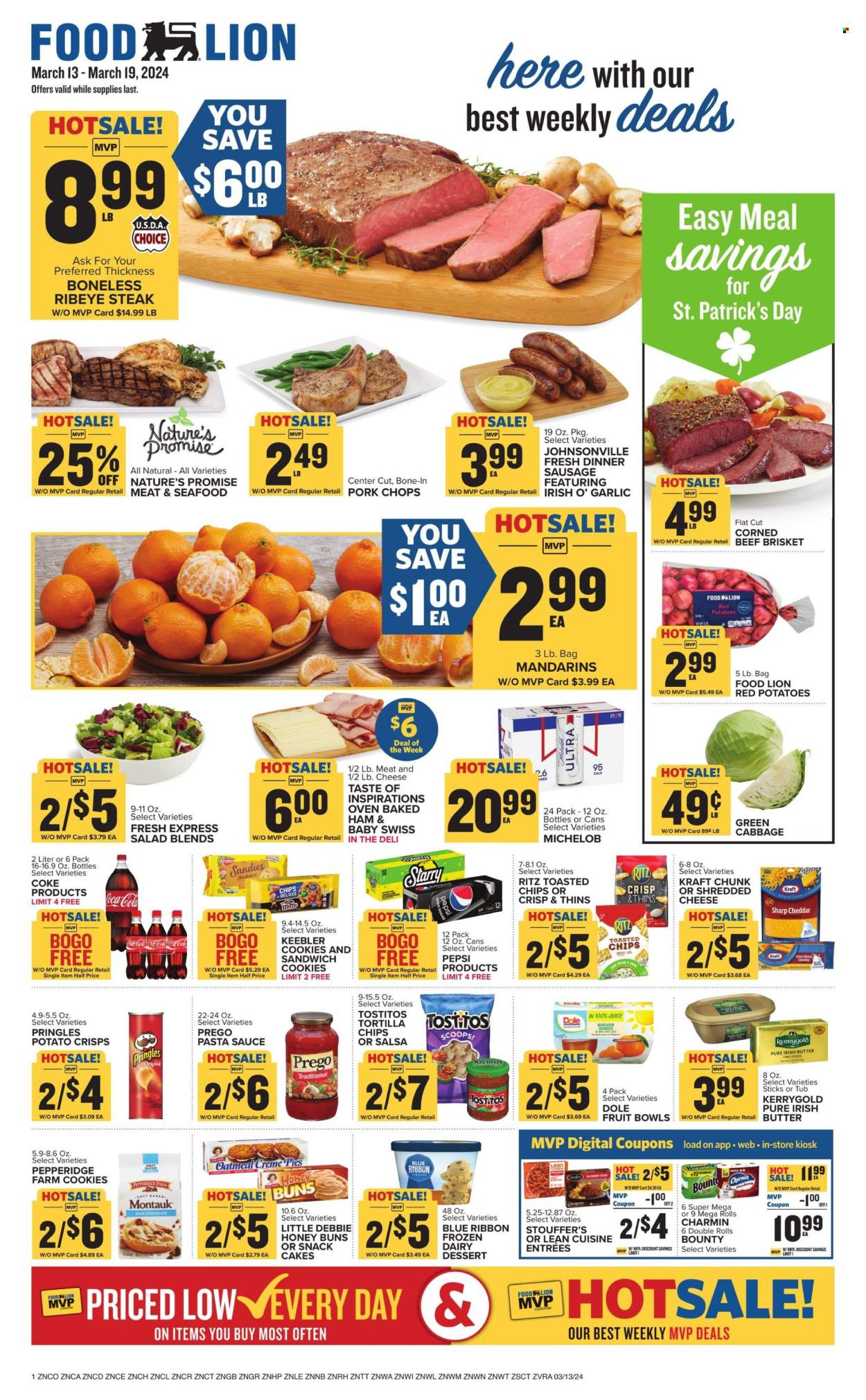 Food Lion ad - 03/13/2024 - 03/19/2024. Page 1