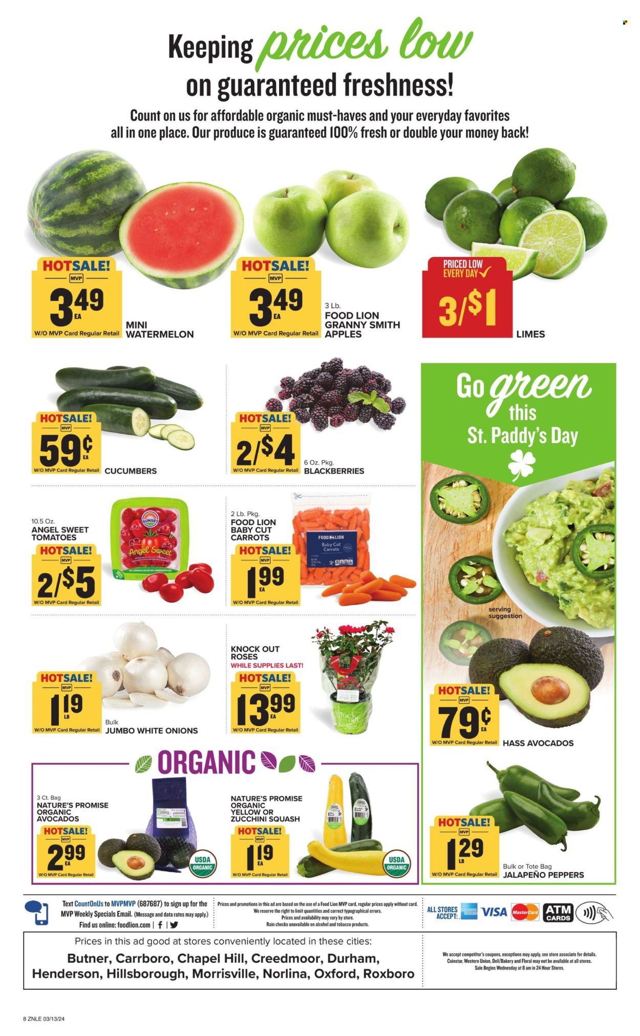 Food Lion ad - 03/13/2024 - 03/19/2024. Page 8