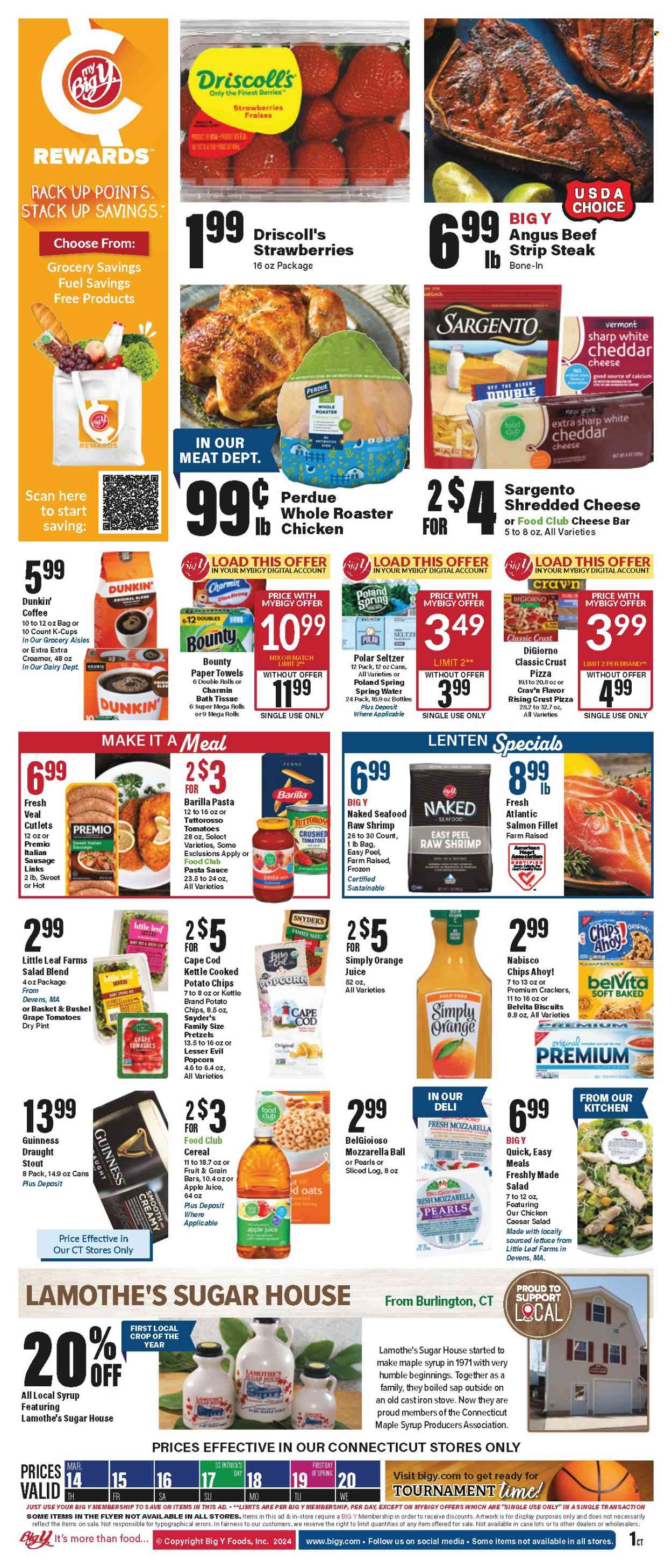 Big Y ad - 03/14/2024 - 03/20/2024. Page 1
