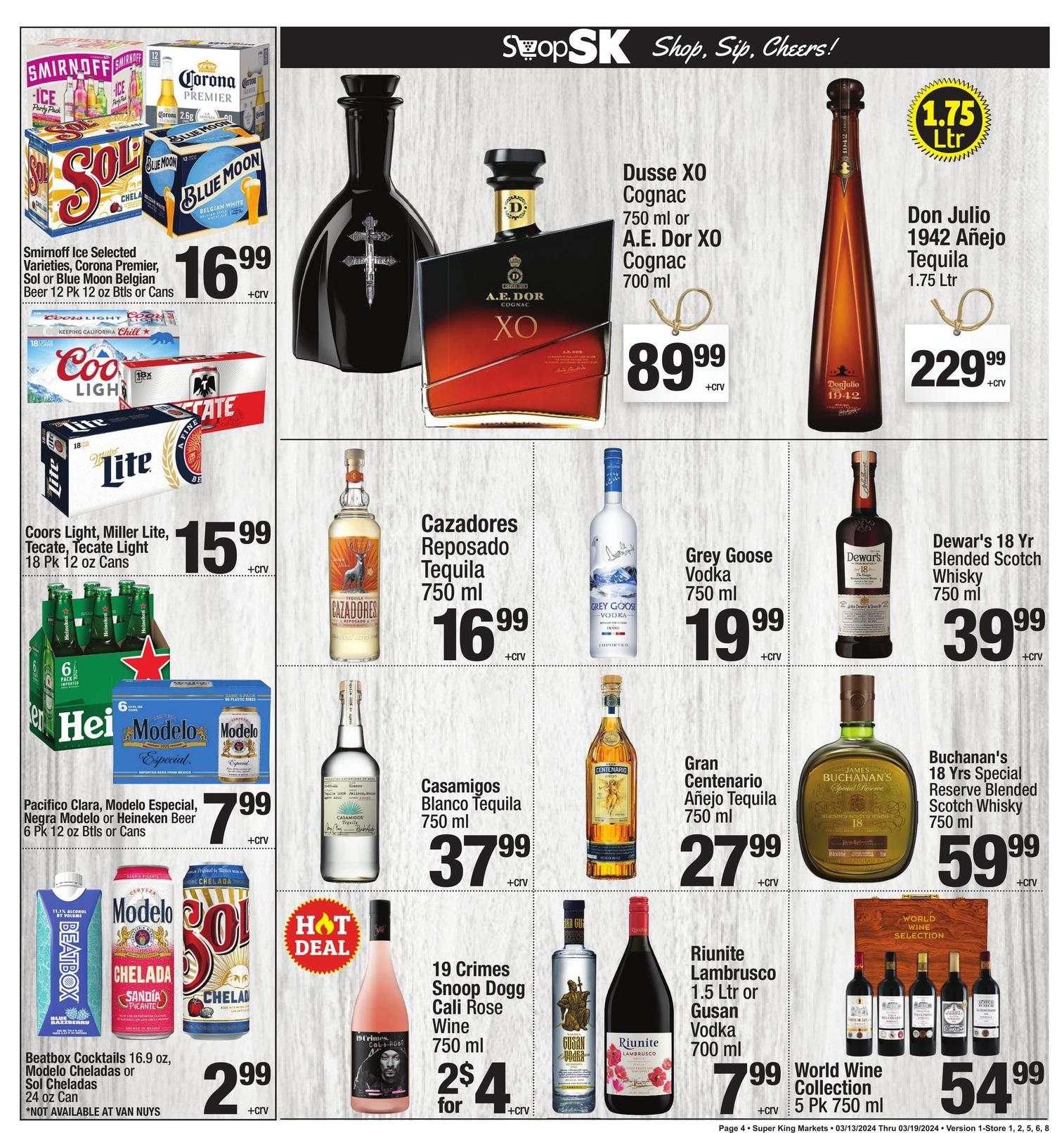 Super King Markets ad - 03/13/2024 - 03/19/2024. Page 4