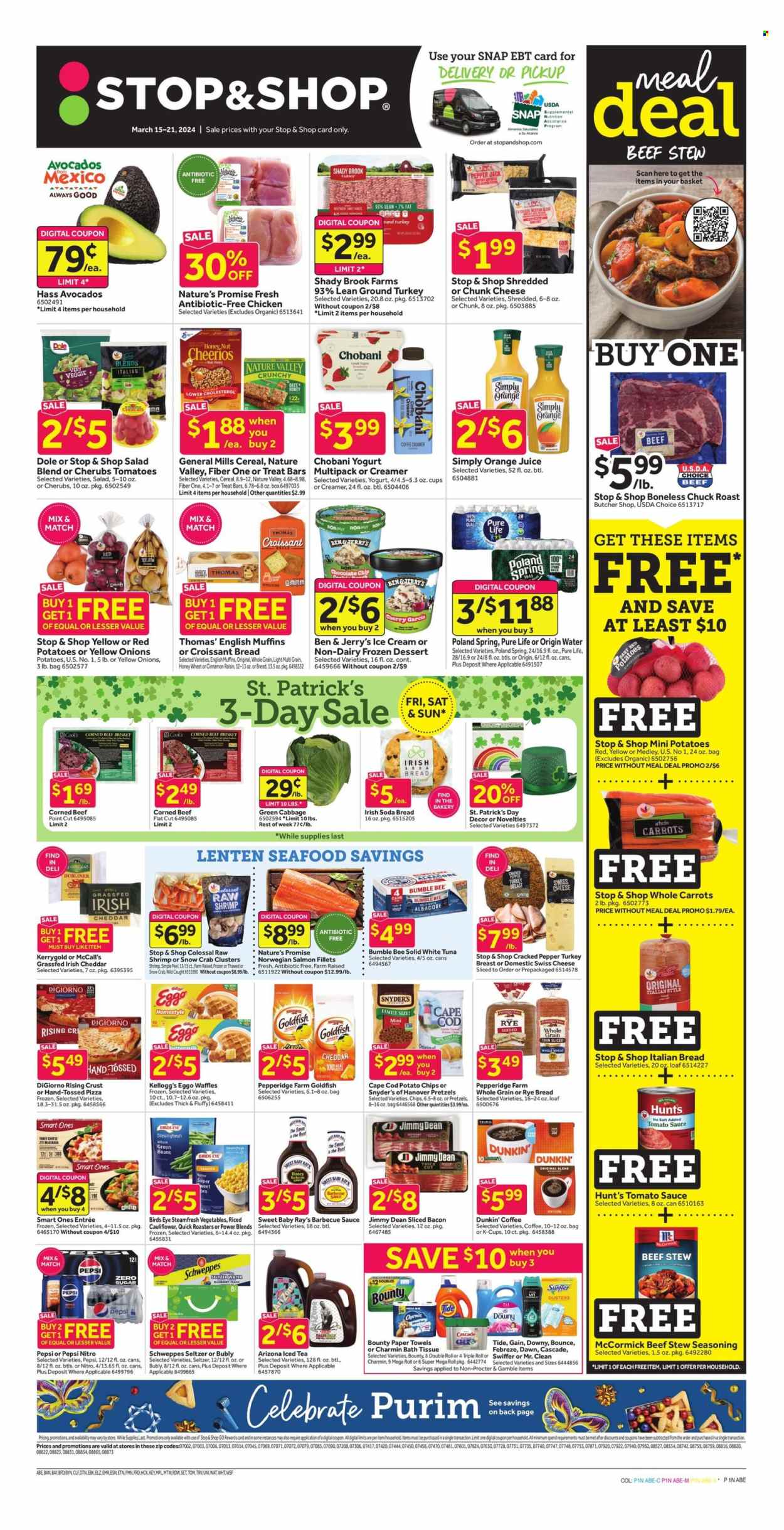 Stop & Shop ad - 03/15/2024 - 03/21/2024. Page 1