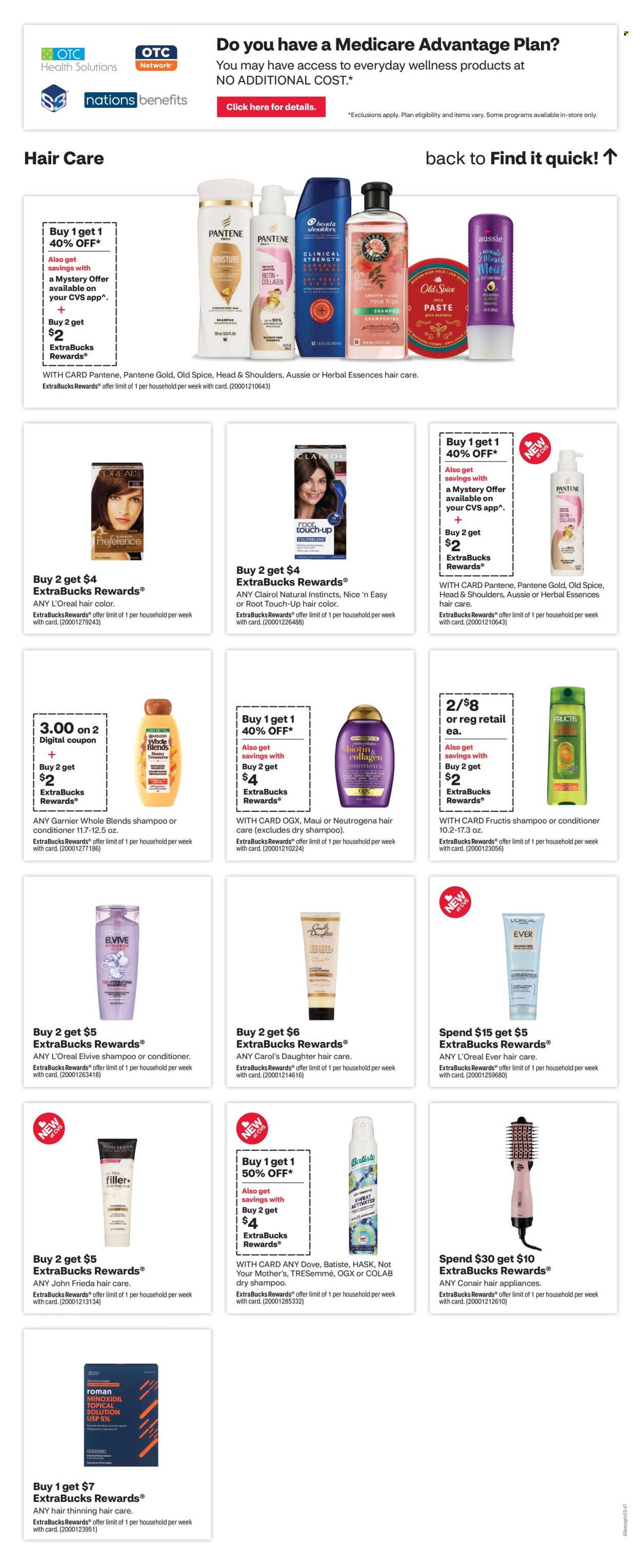 CVS Pharmacy ad - 03/17/2024 - 03/23/2024. Page 12