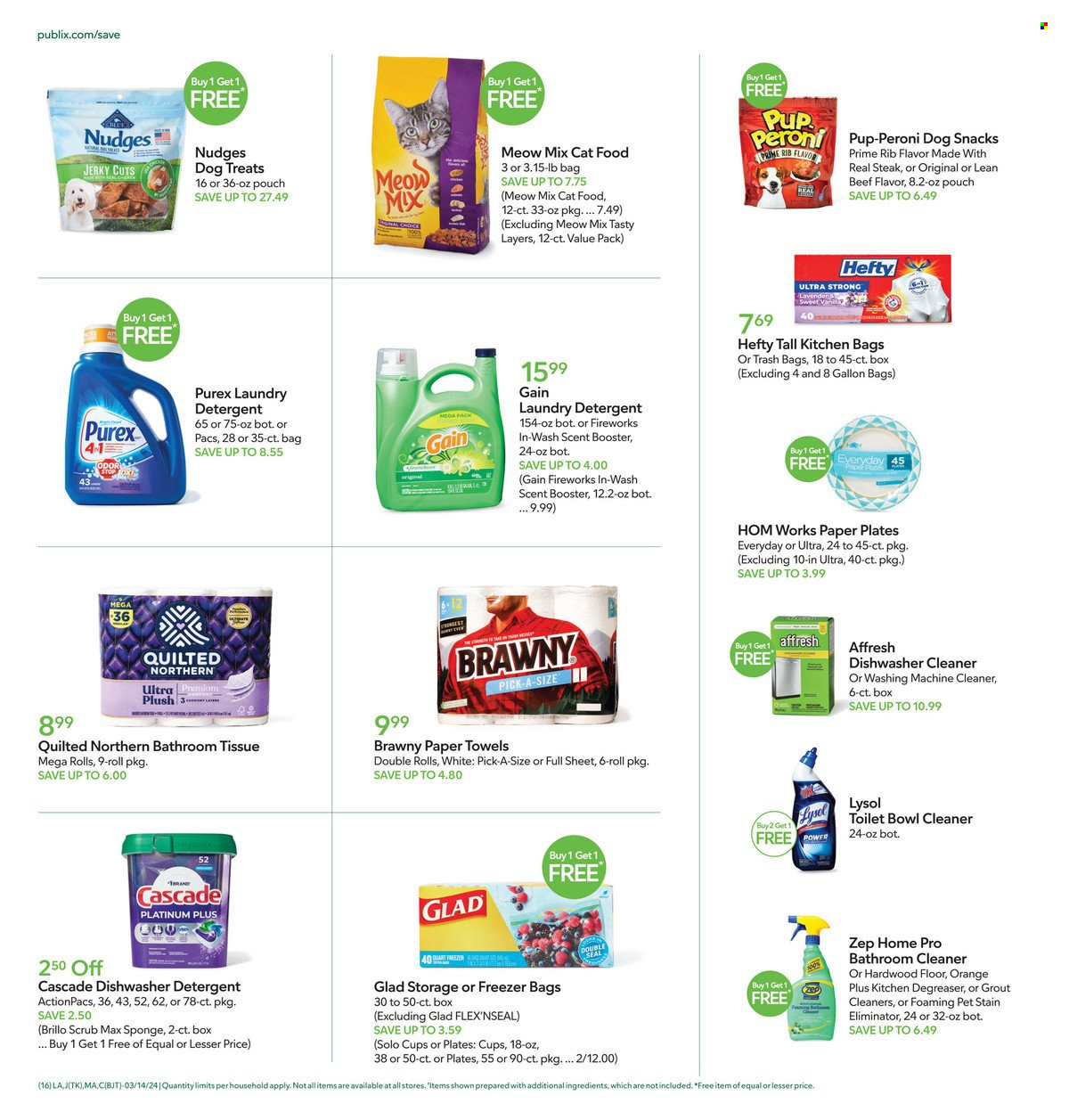 Publix ad - 03/14/2024 - 03/20/2024. Page 20