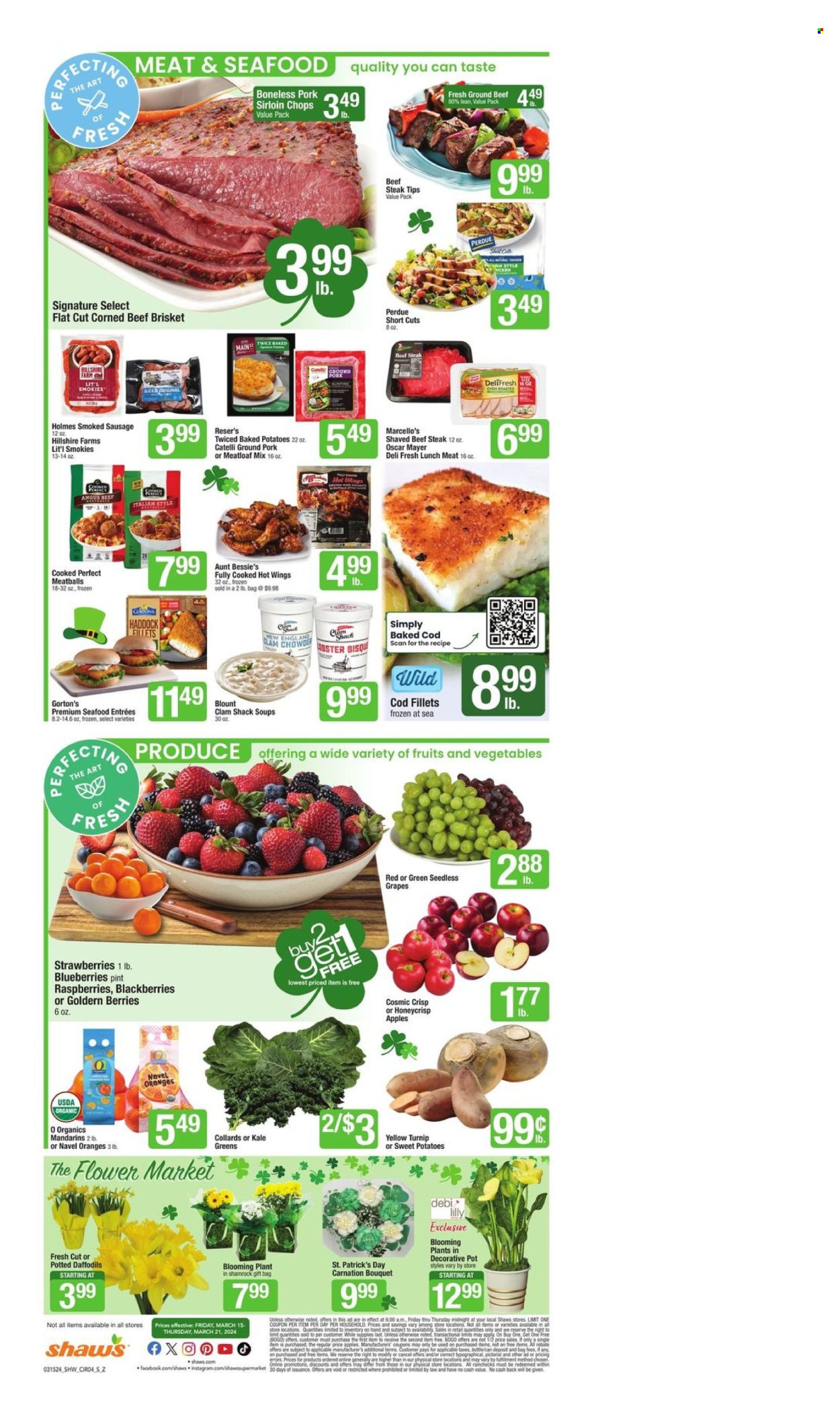Shaw’s ad - 03/15/2024 - 03/21/2024. Page 4