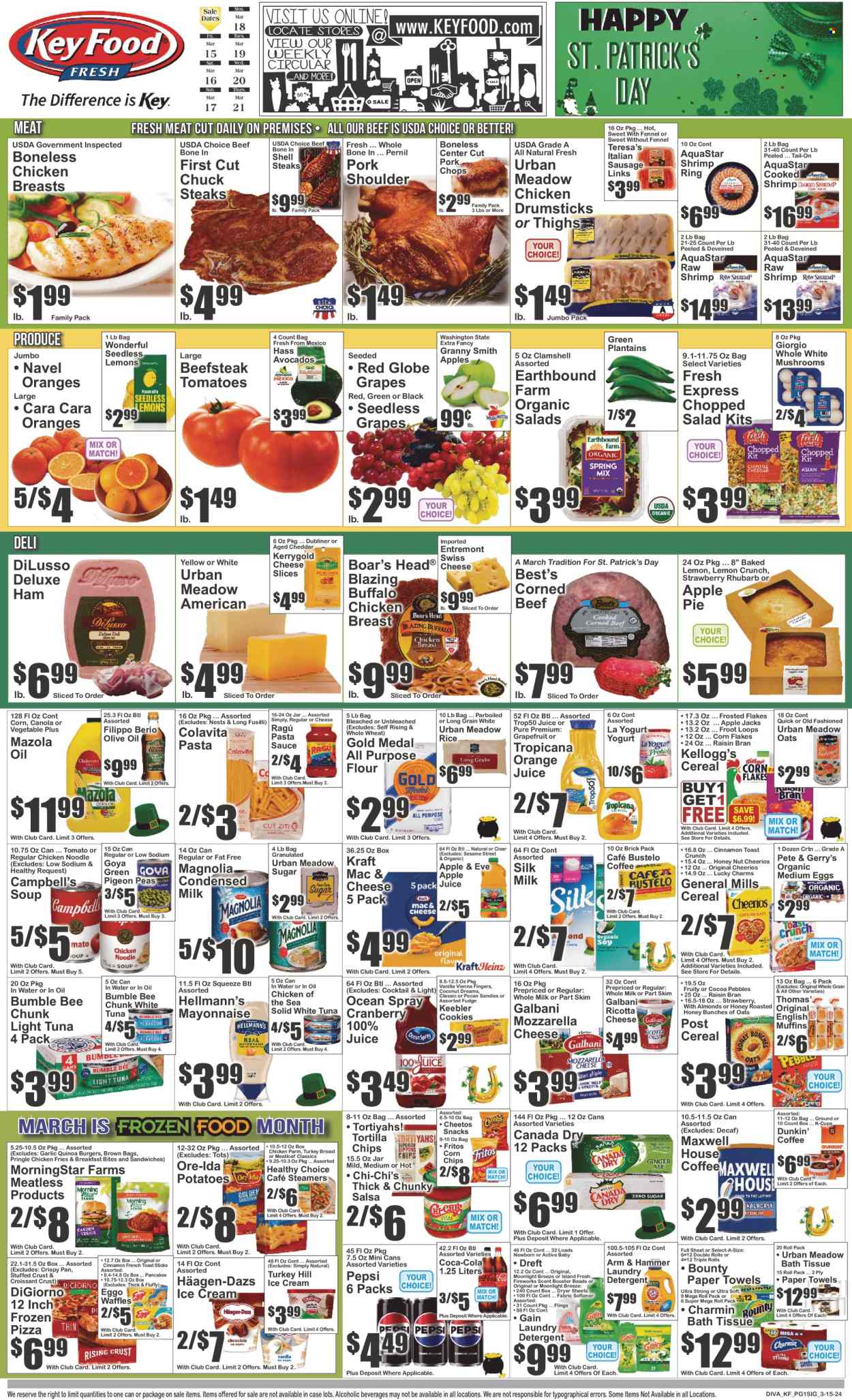 Key Food ad - 03/15/2024 - 03/21/2024. Page 1