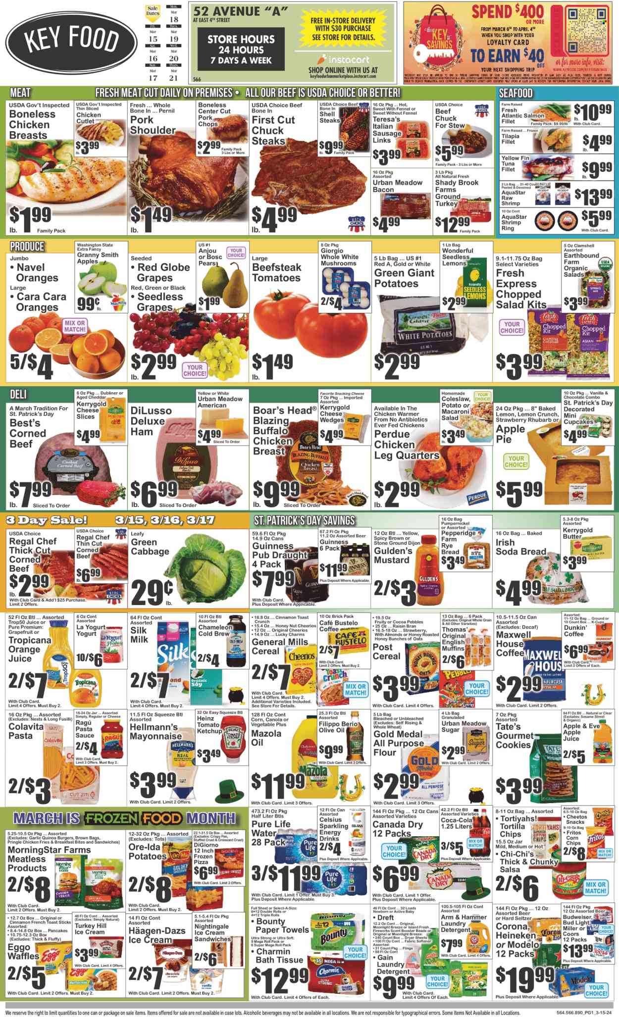 Key Food ad - 03/15/2024 - 03/21/2024. Page 1