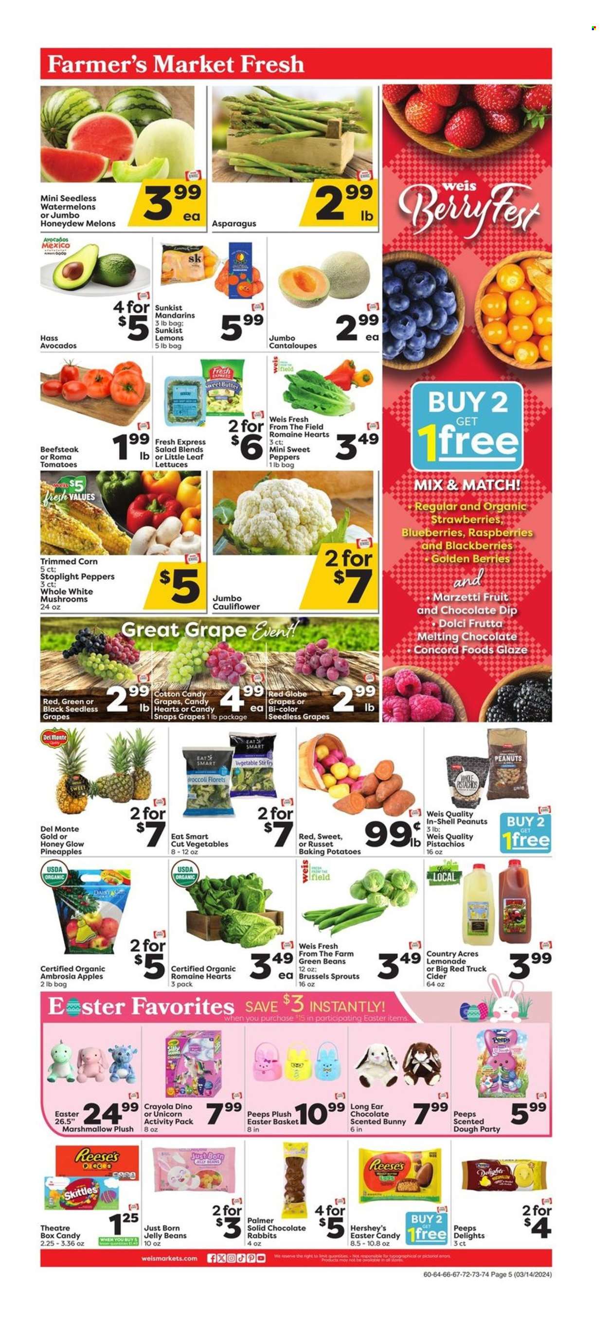 Weis ad - 03/14/2024 - 03/20/2024. Page 5