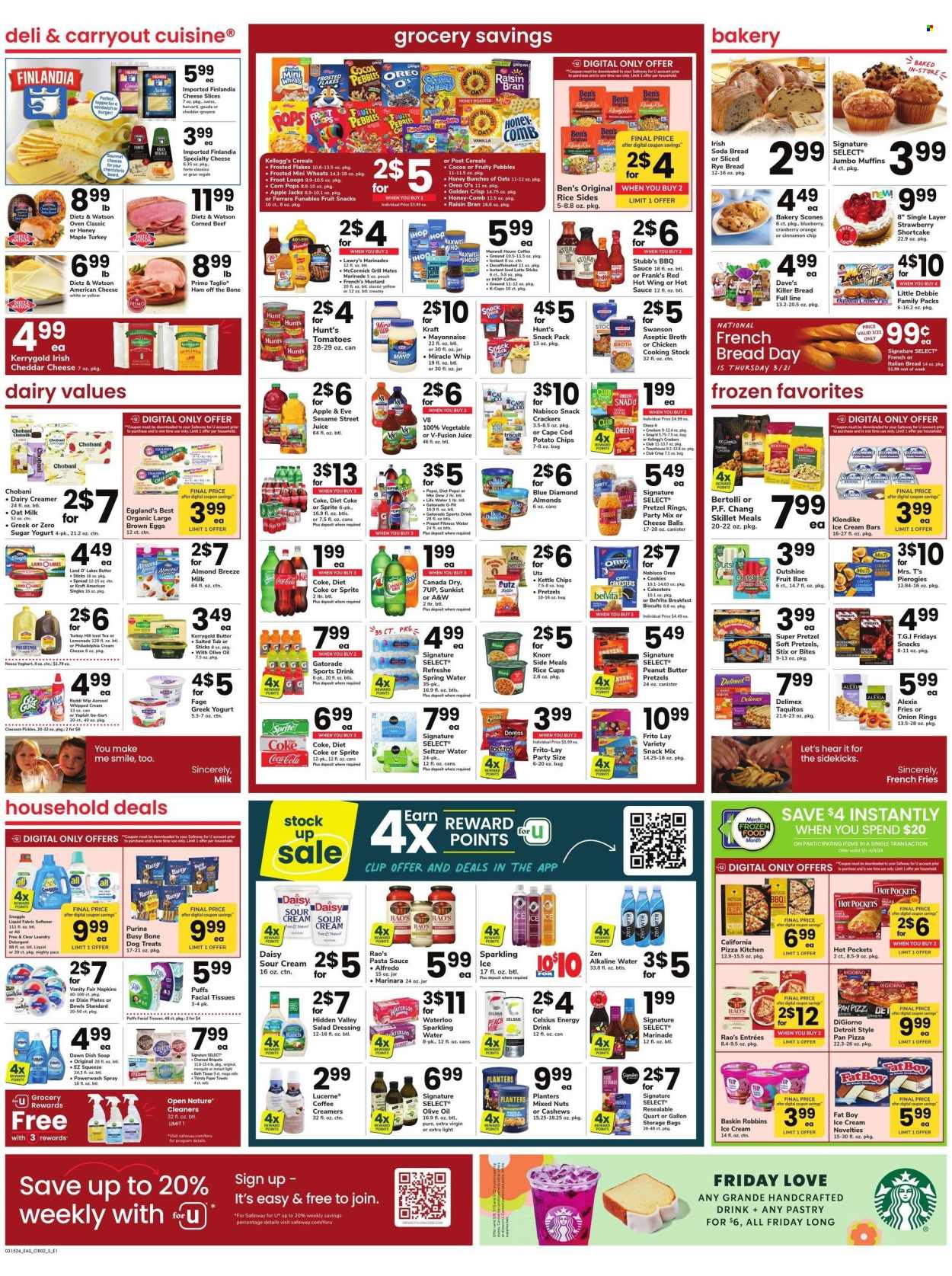 Safeway ad - 03/15/2024 - 03/21/2024. Page 2