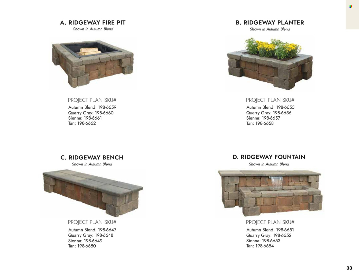 Menards ad - 03/14/2024 - 12/31/2024. Page 33
