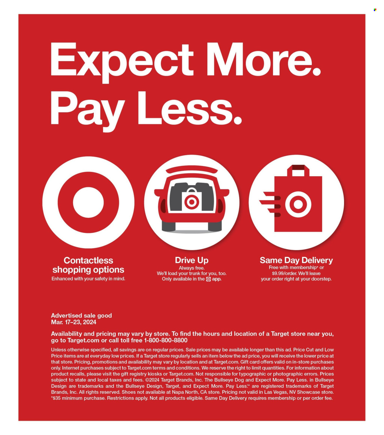 Target ad - 03/17/2024 - 03/23/2024. Page 42