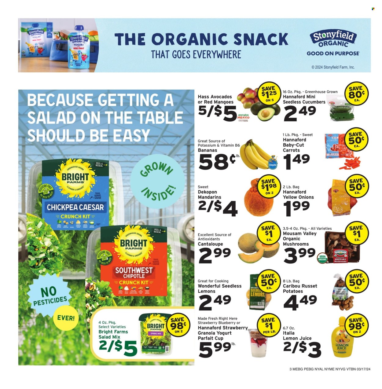 Hannaford ad - 03/17/2024 - 03/23/2024. Page 3
