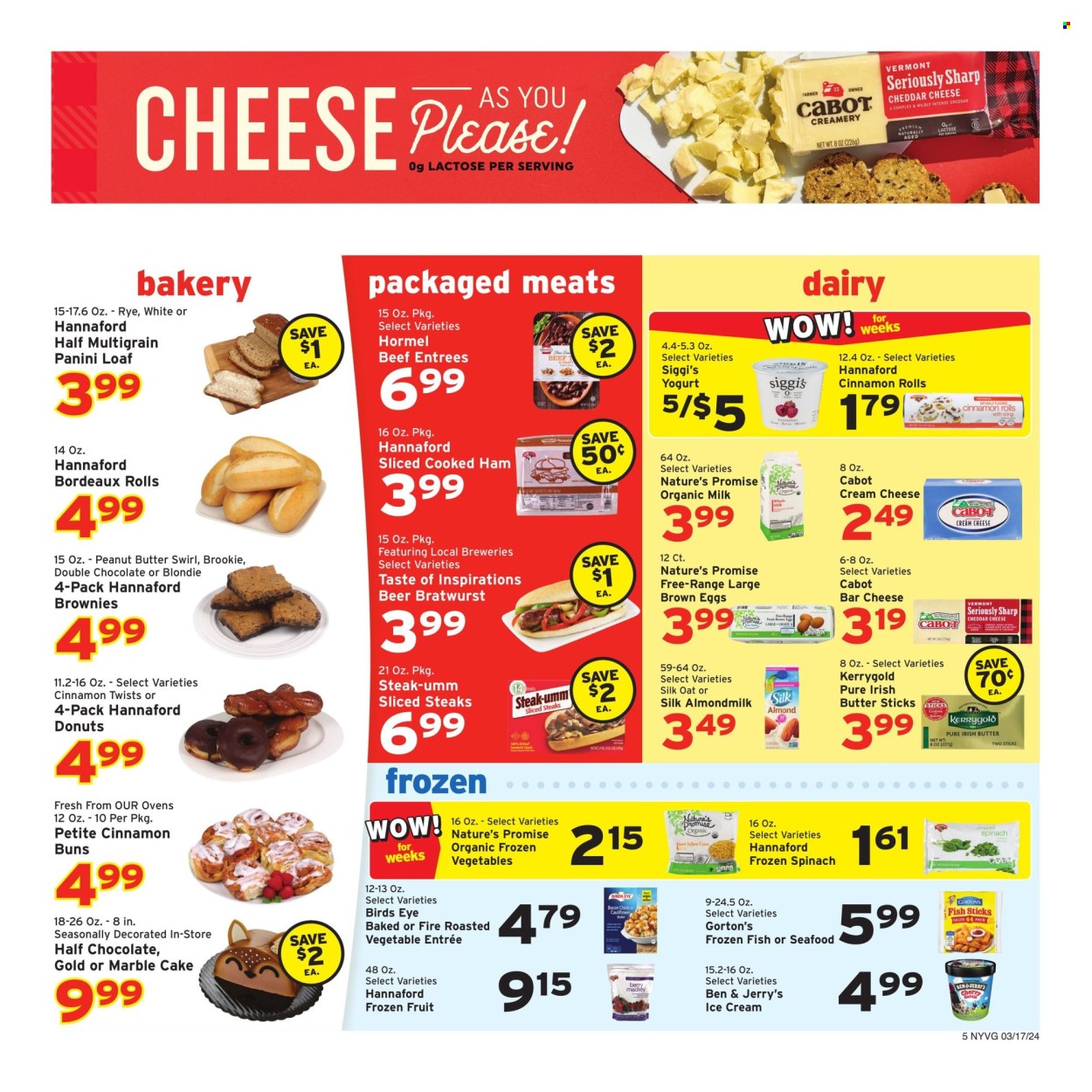 Hannaford ad - 03/17/2024 - 03/23/2024. Page 5