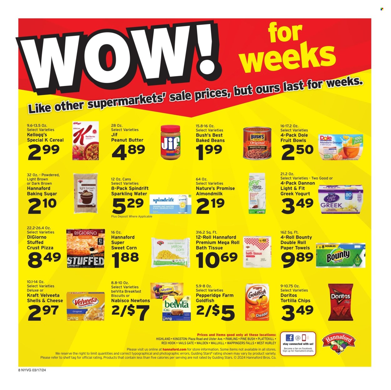Hannaford ad - 03/17/2024 - 03/23/2024. Page 8