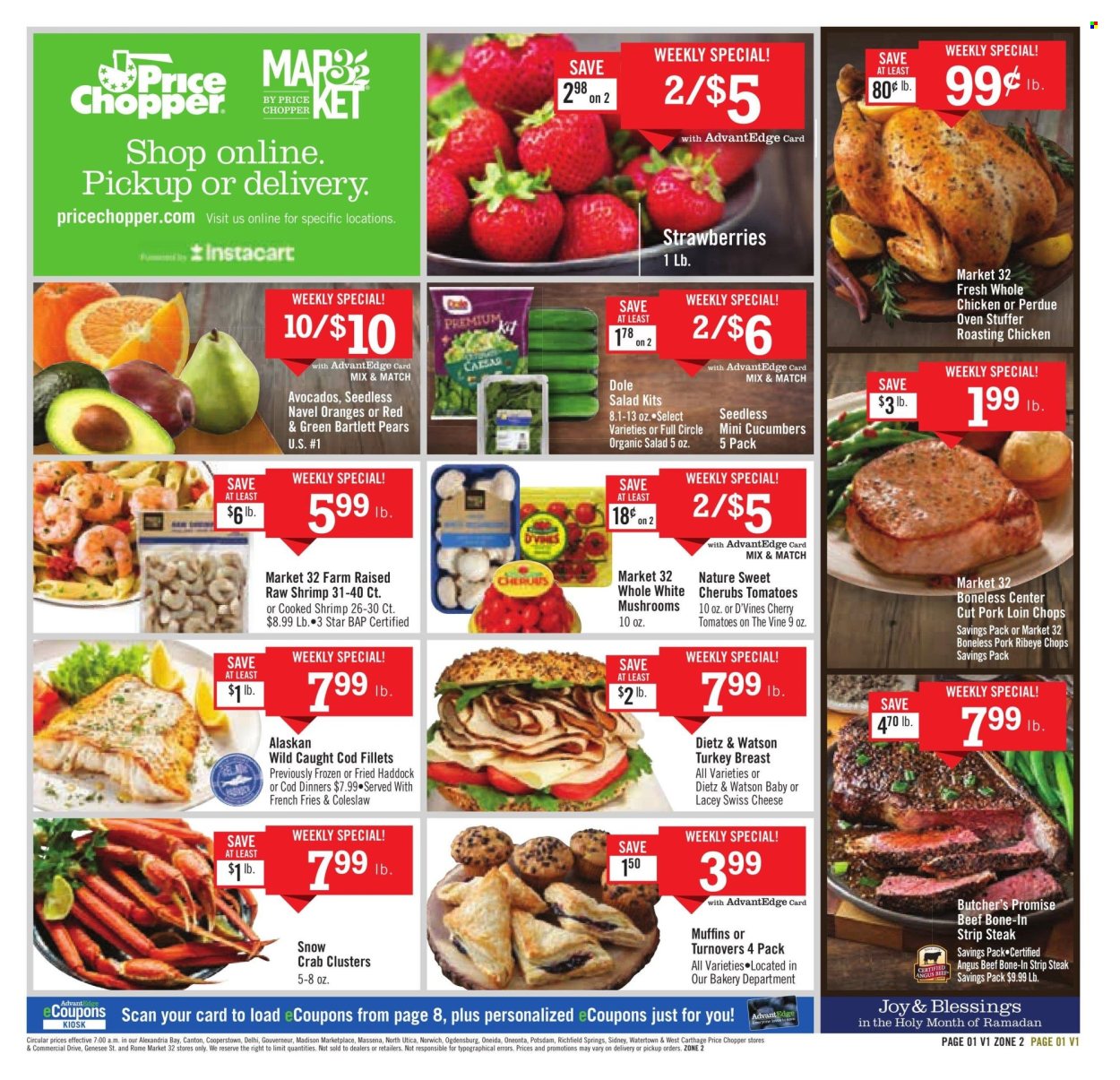 Price Chopper ad - 03/17/2024 - 03/23/2024. Page 1