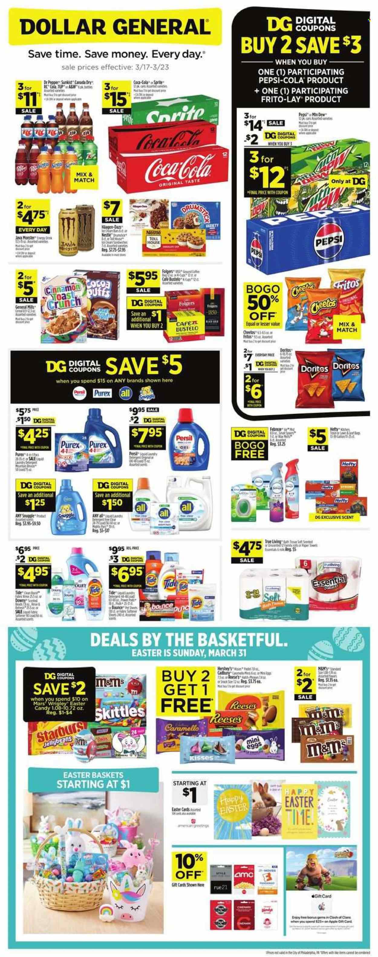 Dollar General ad - 03/17/2024 - 03/23/2024. Page 1