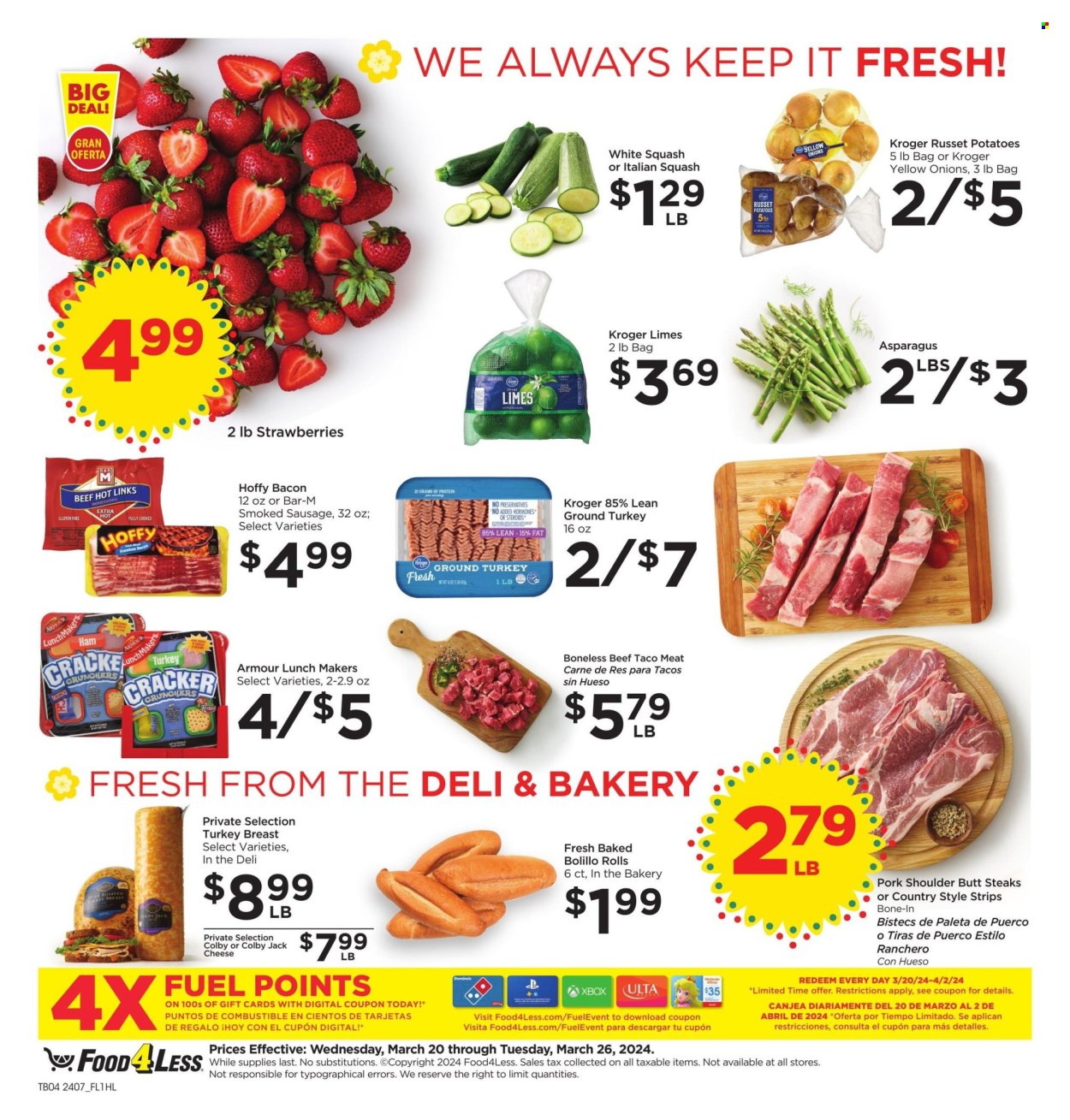 Food 4 Less ad - 03/20/2024 - 03/26/2024. Page 5