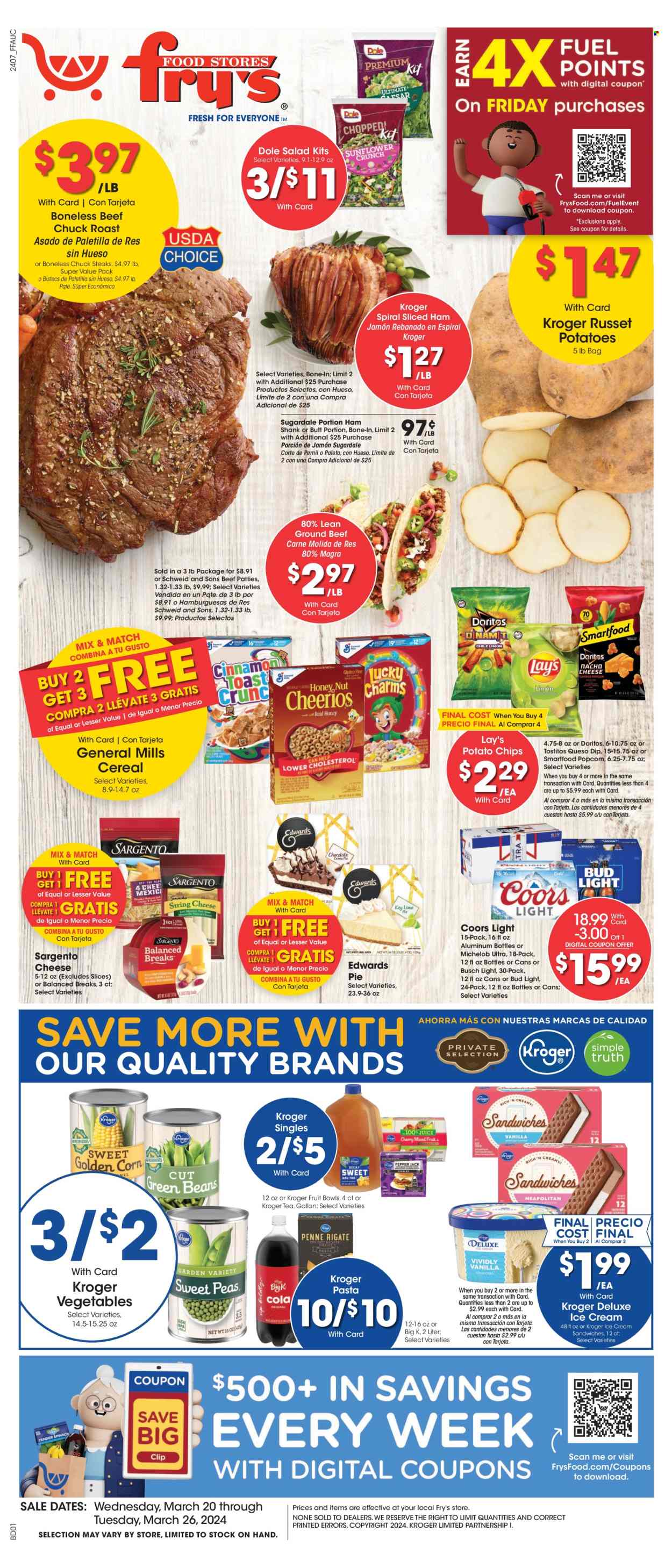 Fry’s ad - 03/20/2024 - 03/26/2024. Page 1