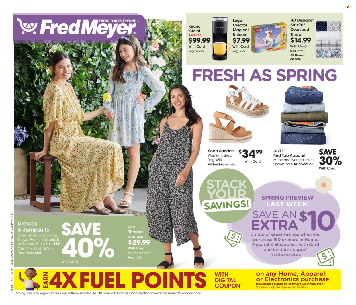 Fred Meyer ad - 03/20/2024 - 03/26/2024. Page 1