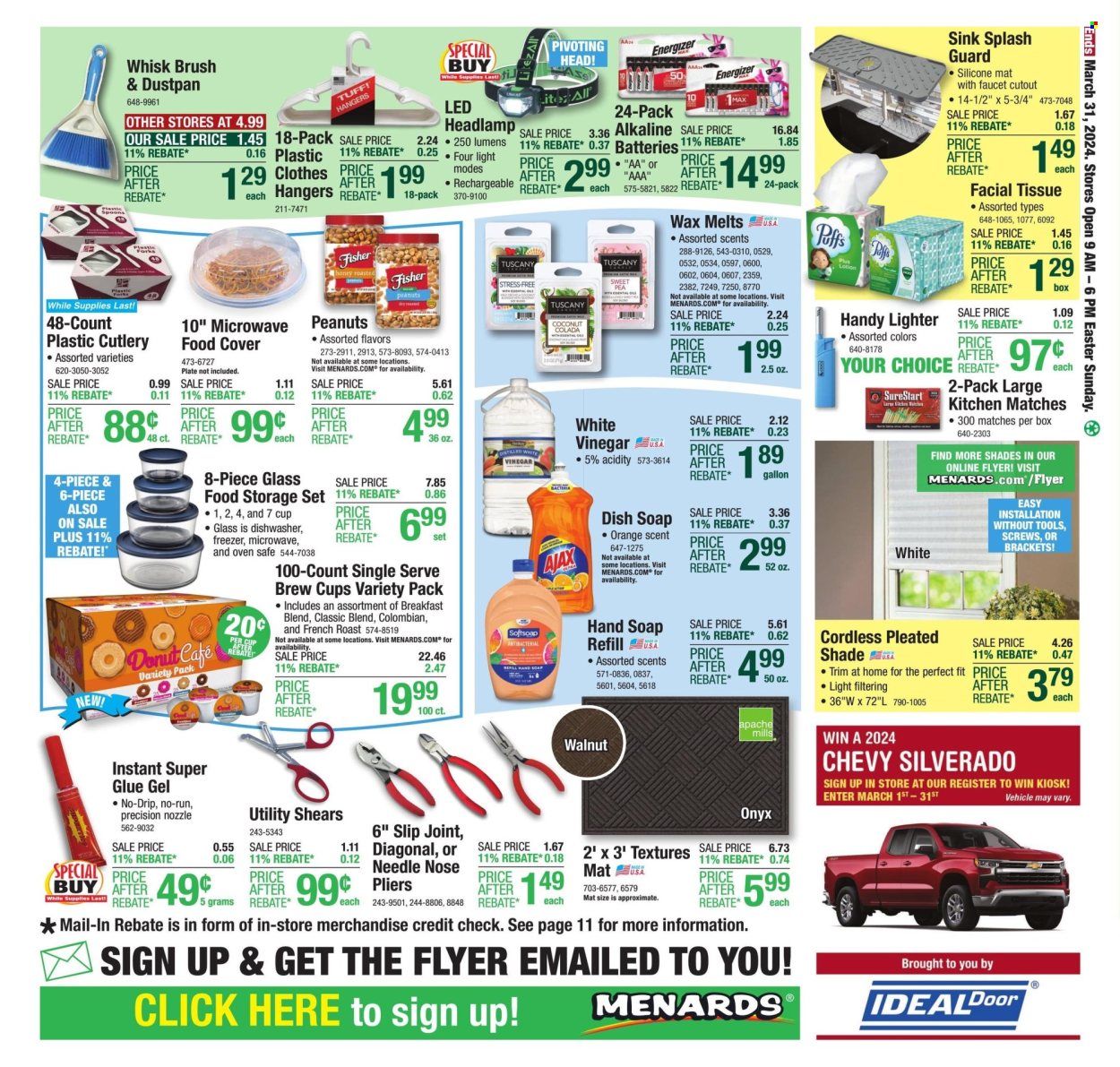 Menards ad - 03/21/2024 - 03/31/2024. Page 27
