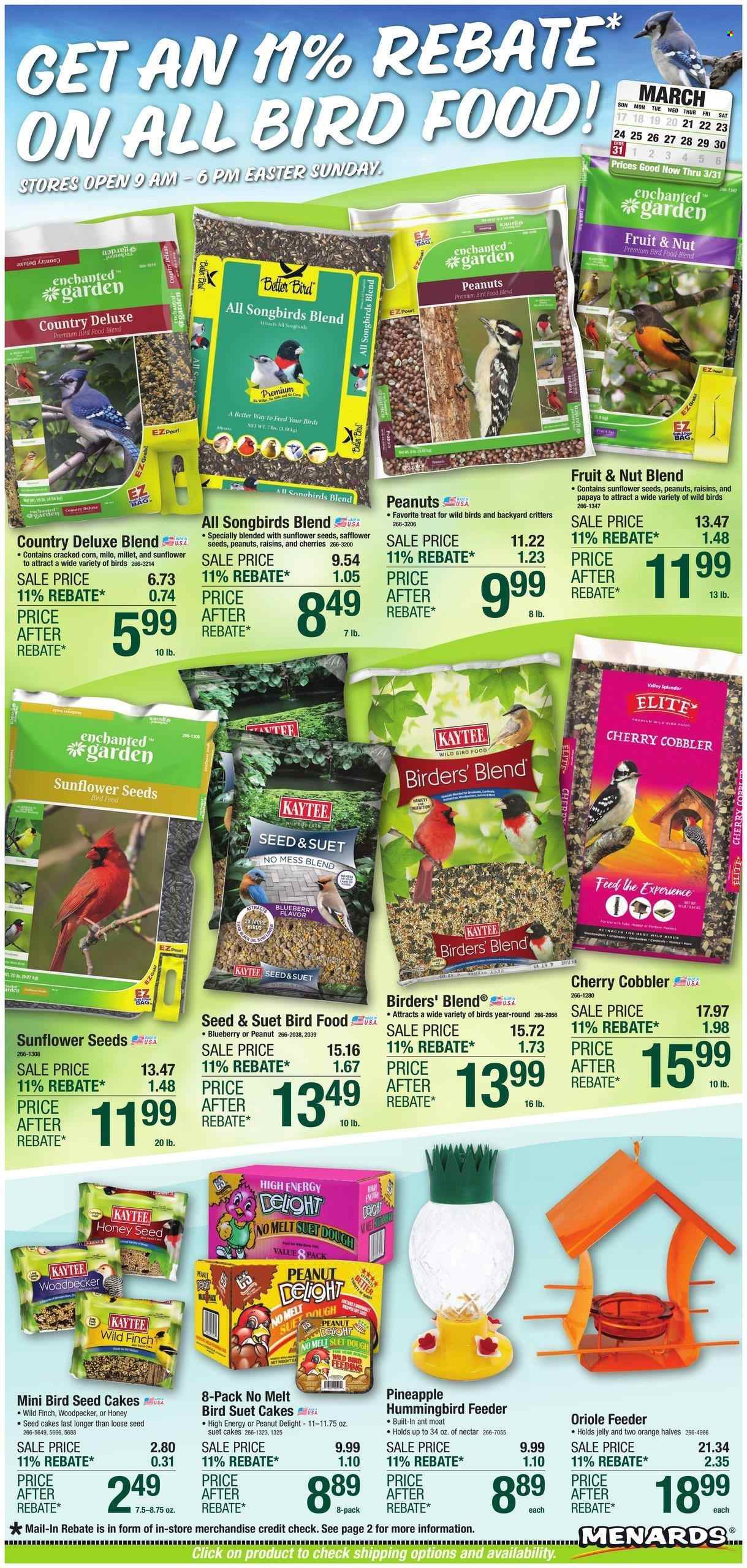 Menards ad - 03/21/2024 - 03/31/2024. Page 1