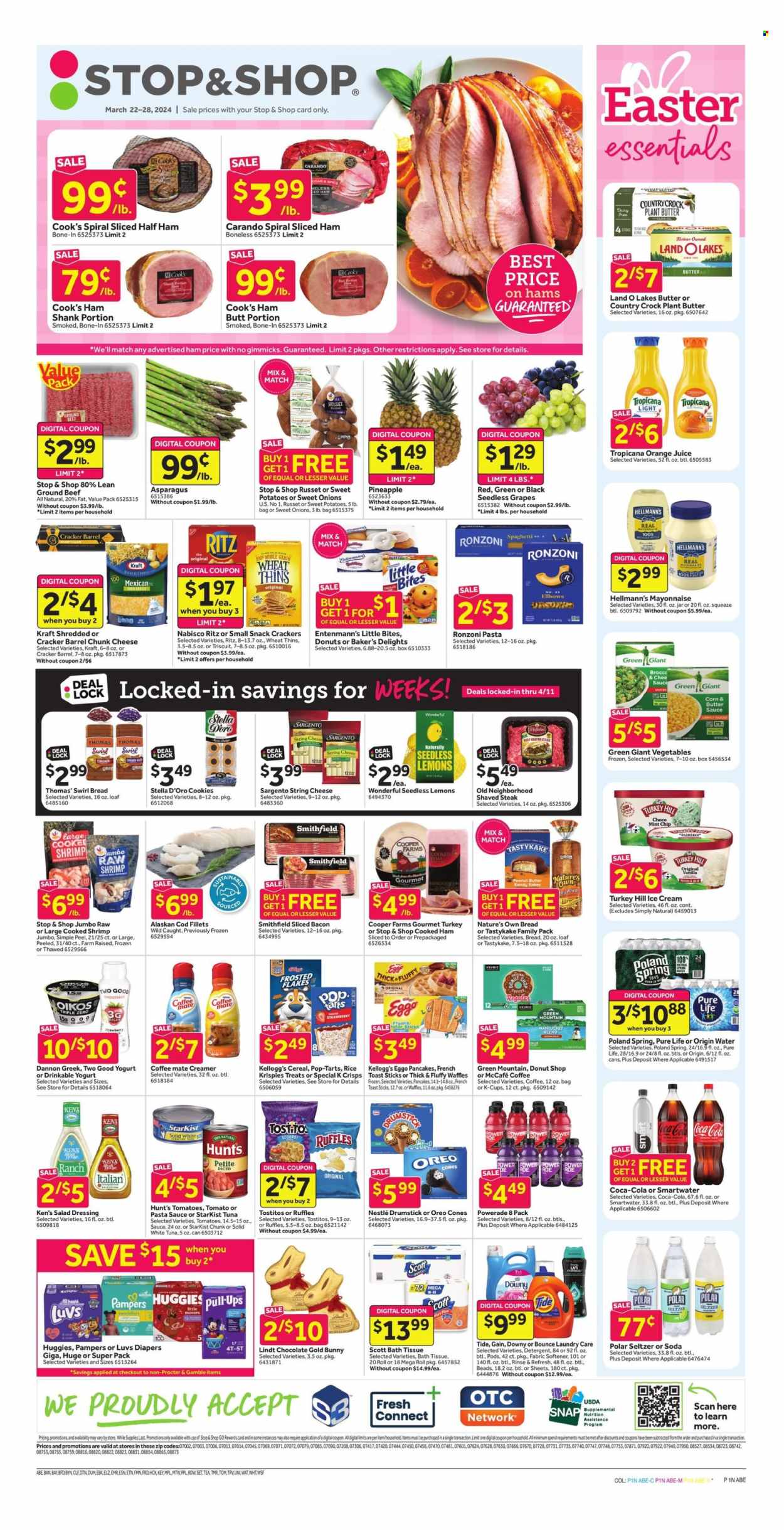 Stop & Shop ad - 03/22/2024 - 03/28/2024. Page 1