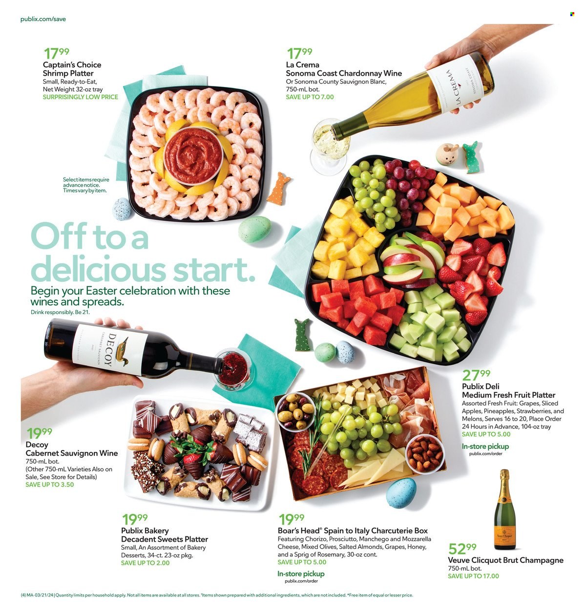 Publix ad - 03/21/2024 - 03/30/2024. Page 4