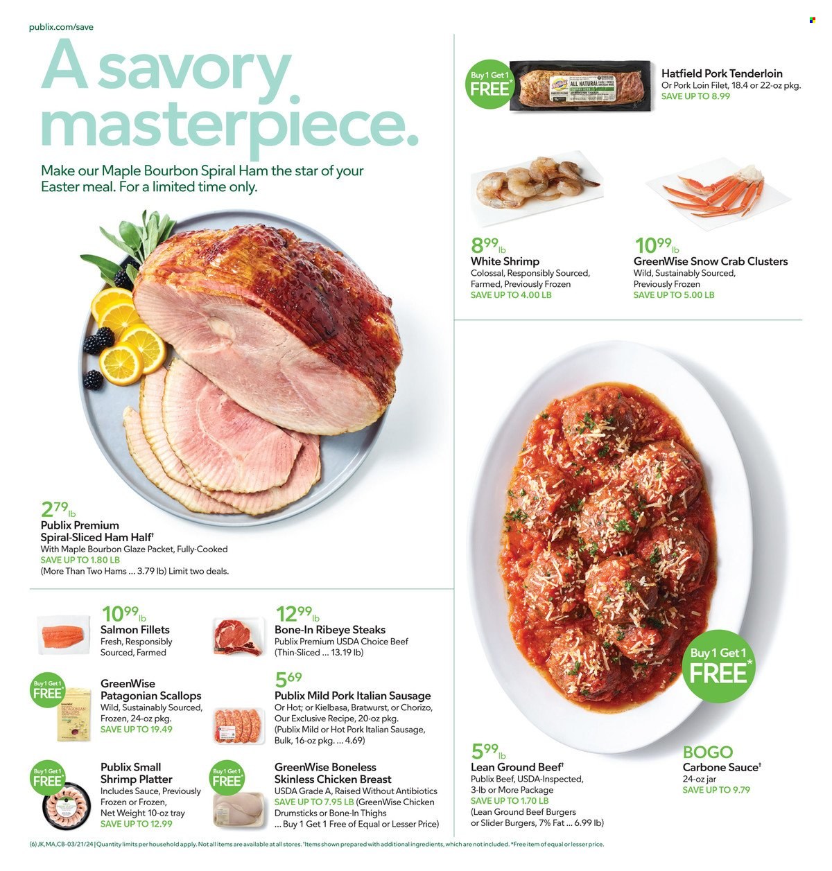 Publix ad - 03/21/2024 - 03/30/2024. Page 6