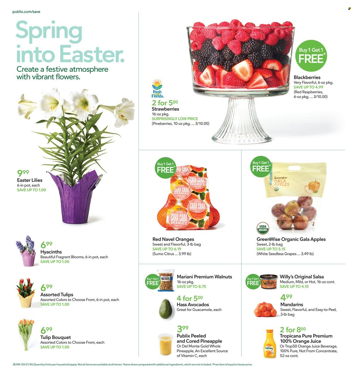 Publix ad - 03/21/2024 - 03/30/2024. Page 8