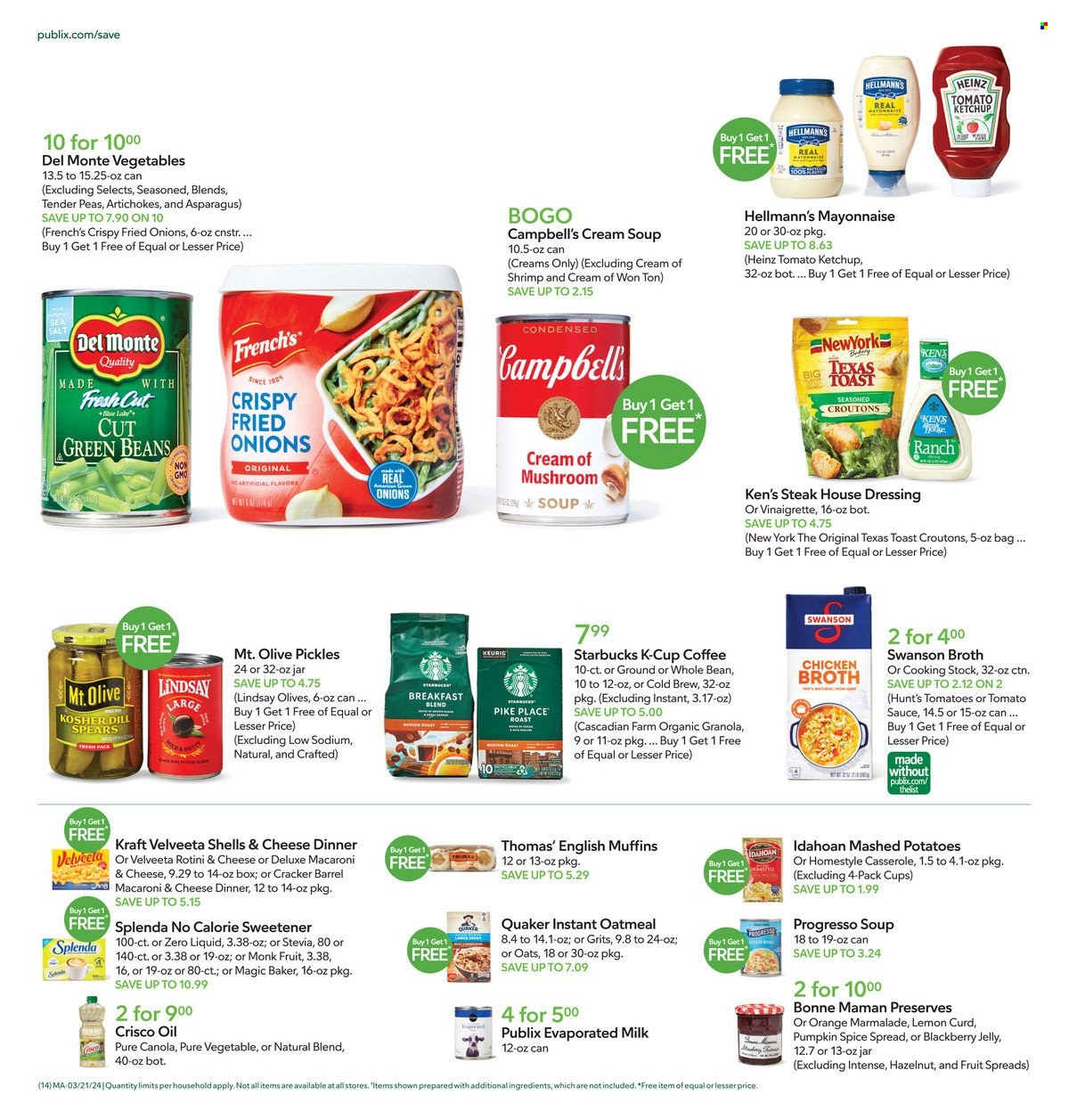 Publix ad - 03/21/2024 - 03/30/2024. Page 14