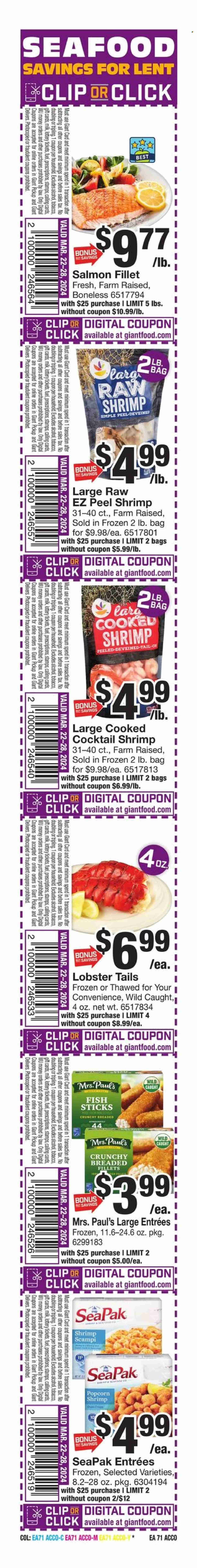 Giant Food ad - 03/22/2024 - 03/28/2024. Page 9