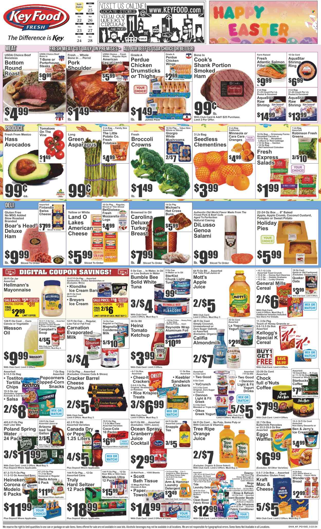 Key Food ad - 03/22/2024 - 03/28/2024. Page 1