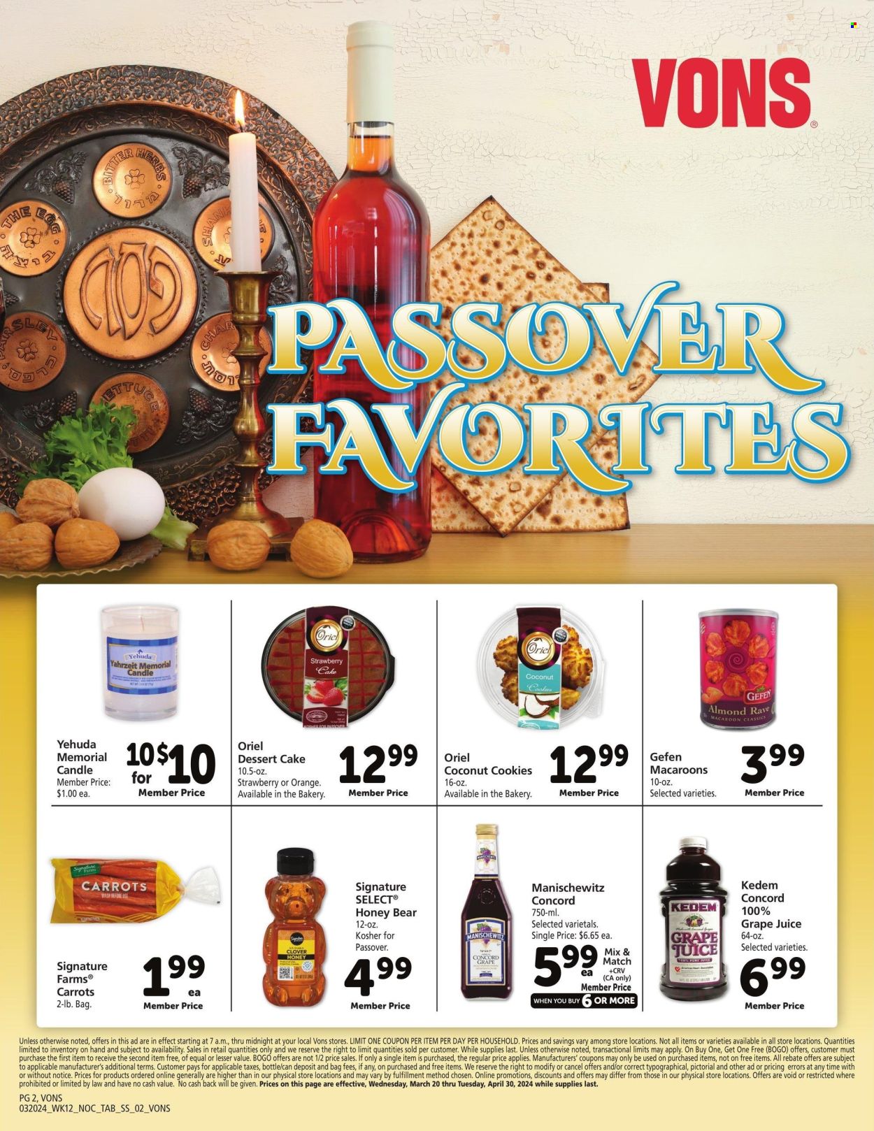 Vons ad - 03/20/2024 - 04/30/2024. Page 2