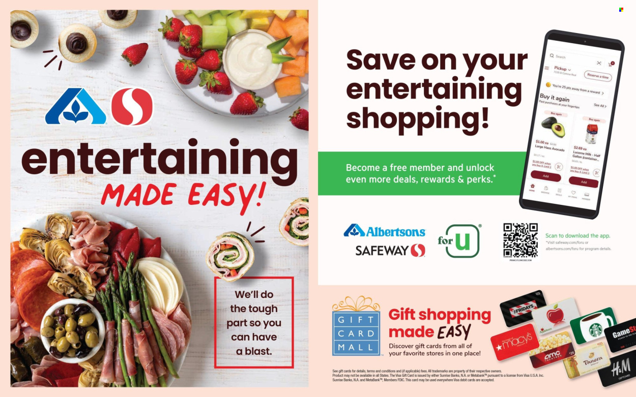 Safeway ad - 03/20/2024 - 12/31/2024. Page 1