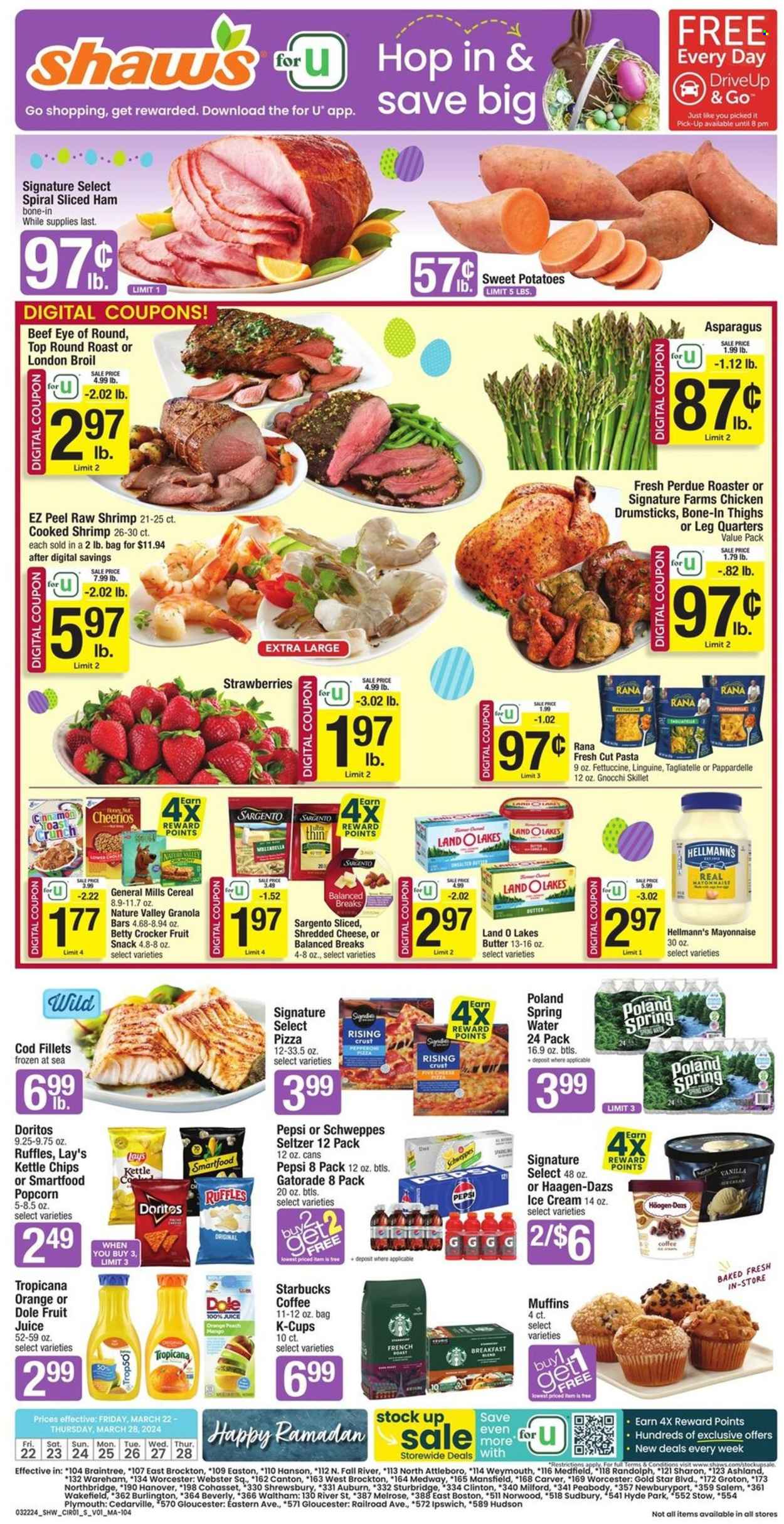 Shaw’s ad - 03/22/2024 - 03/28/2024. Page 1